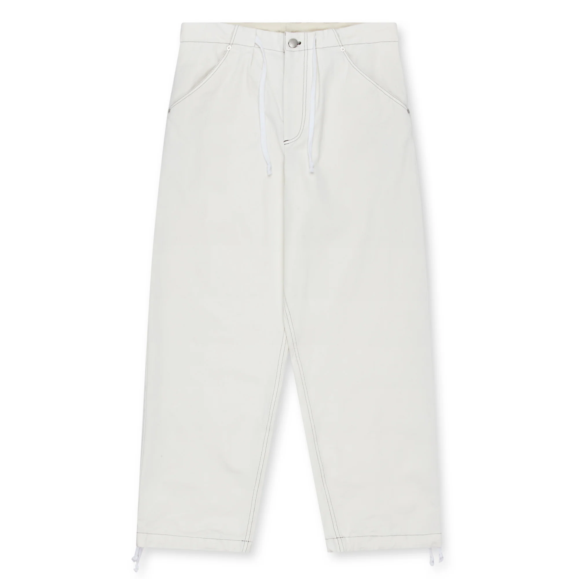 3Man - Men’s Workwear Trousers - (White)