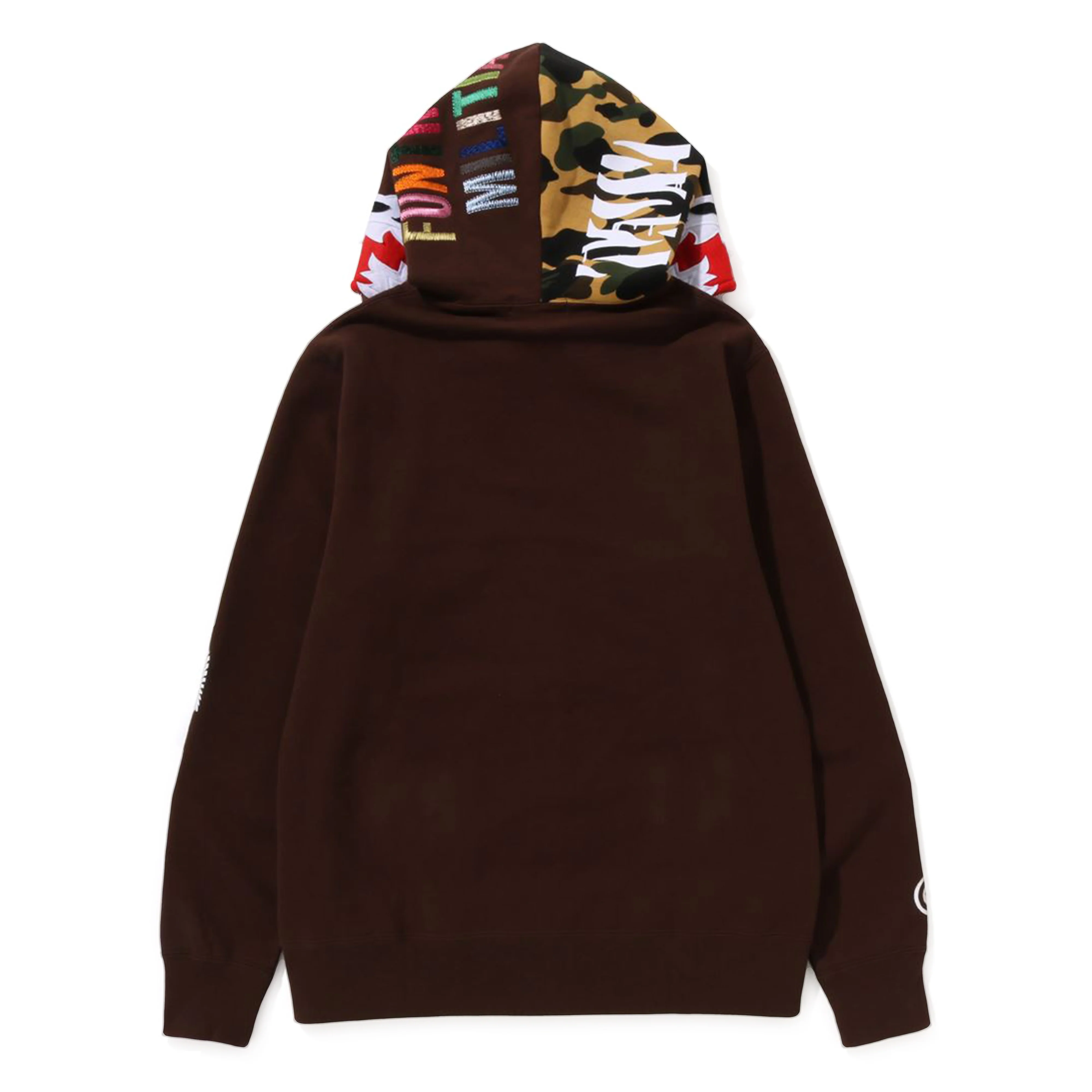 A BATHING APEĀ® - 1st Camo Tiger Full Zip Hoodie - (Brown) - Image 4