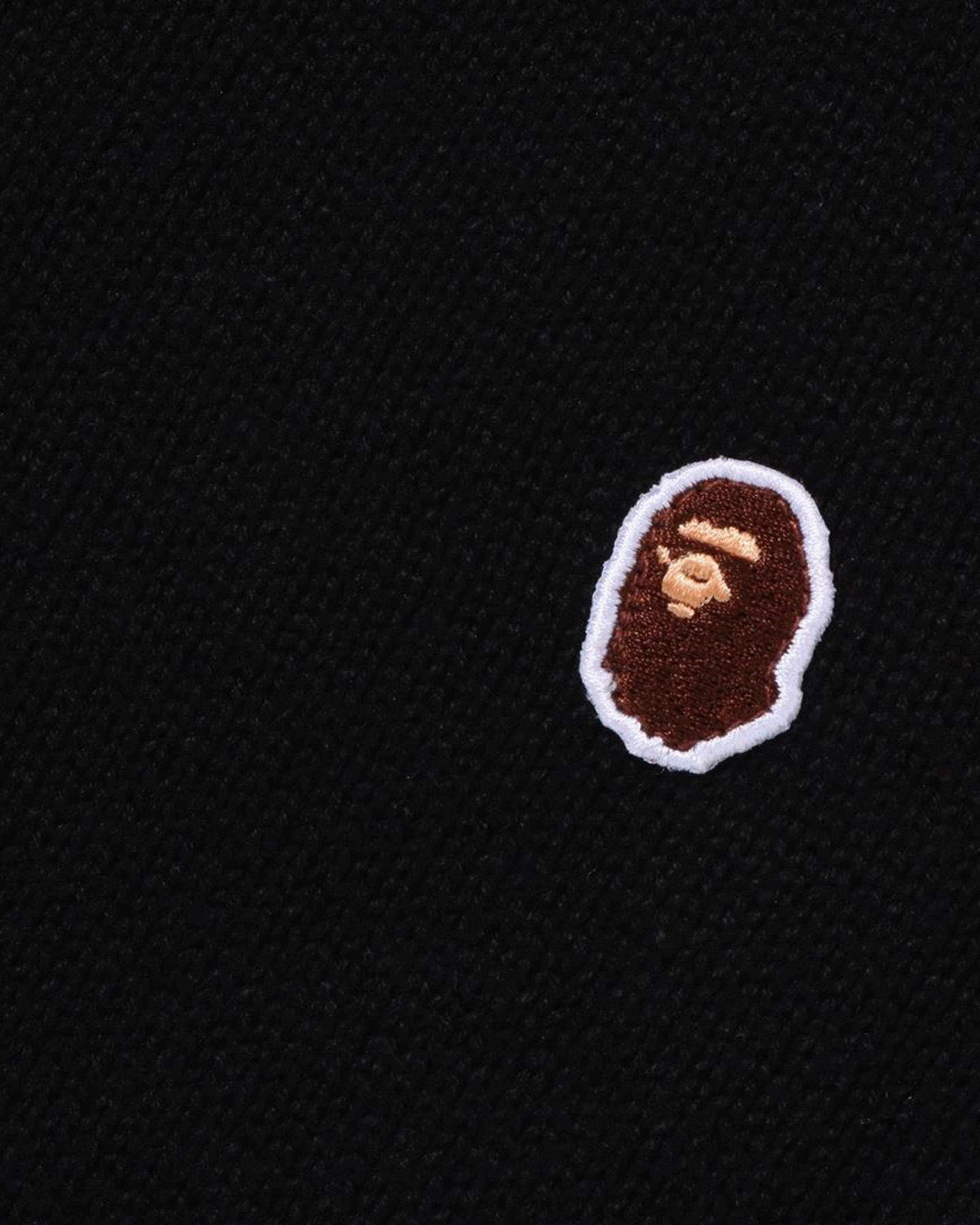 A BATHING APEĀ® - Ape Head One Point Knit Vest - (Black) - Image 3