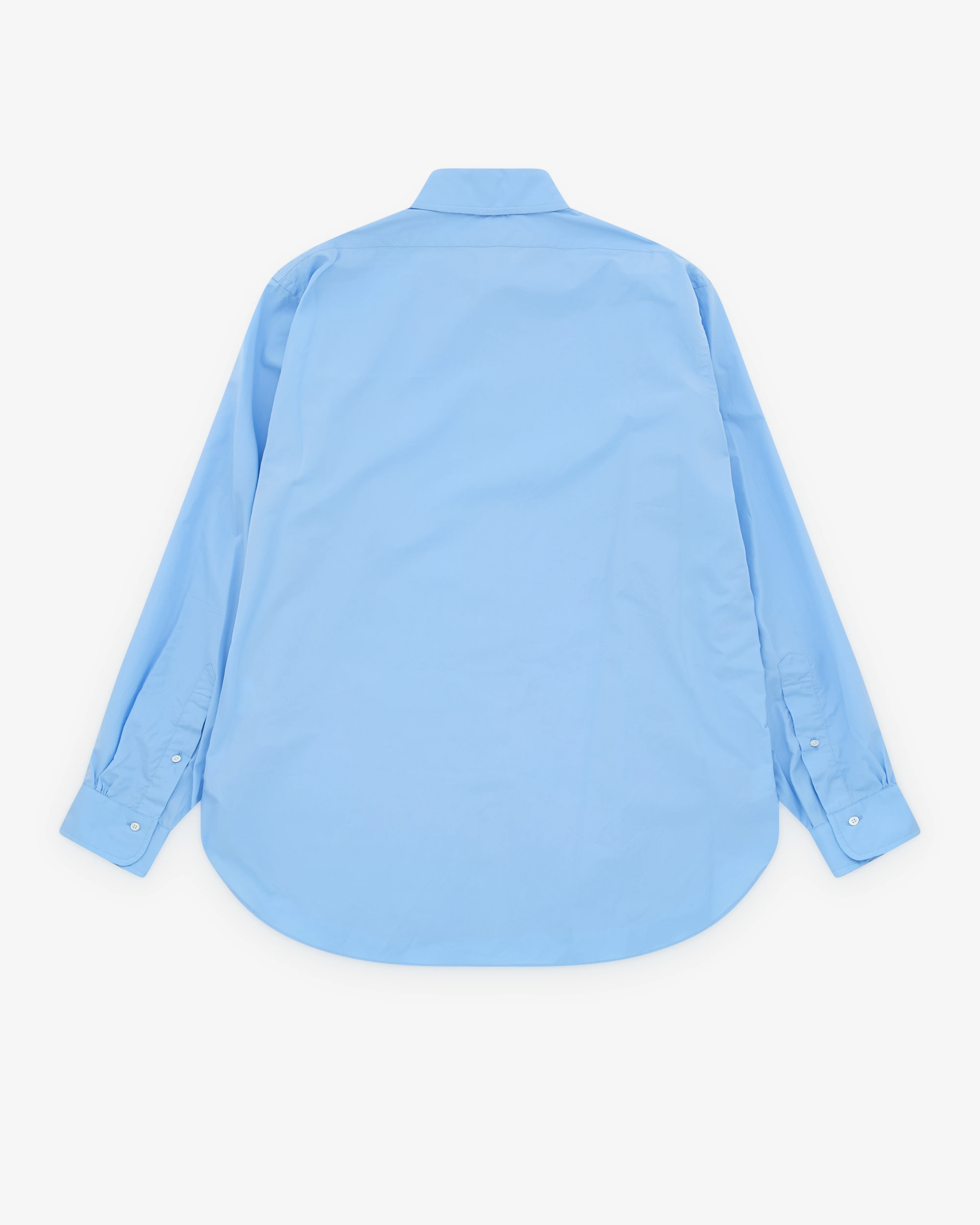 A.Presse - Men’s Regular Collar Shirt - (Sax) - Image 2