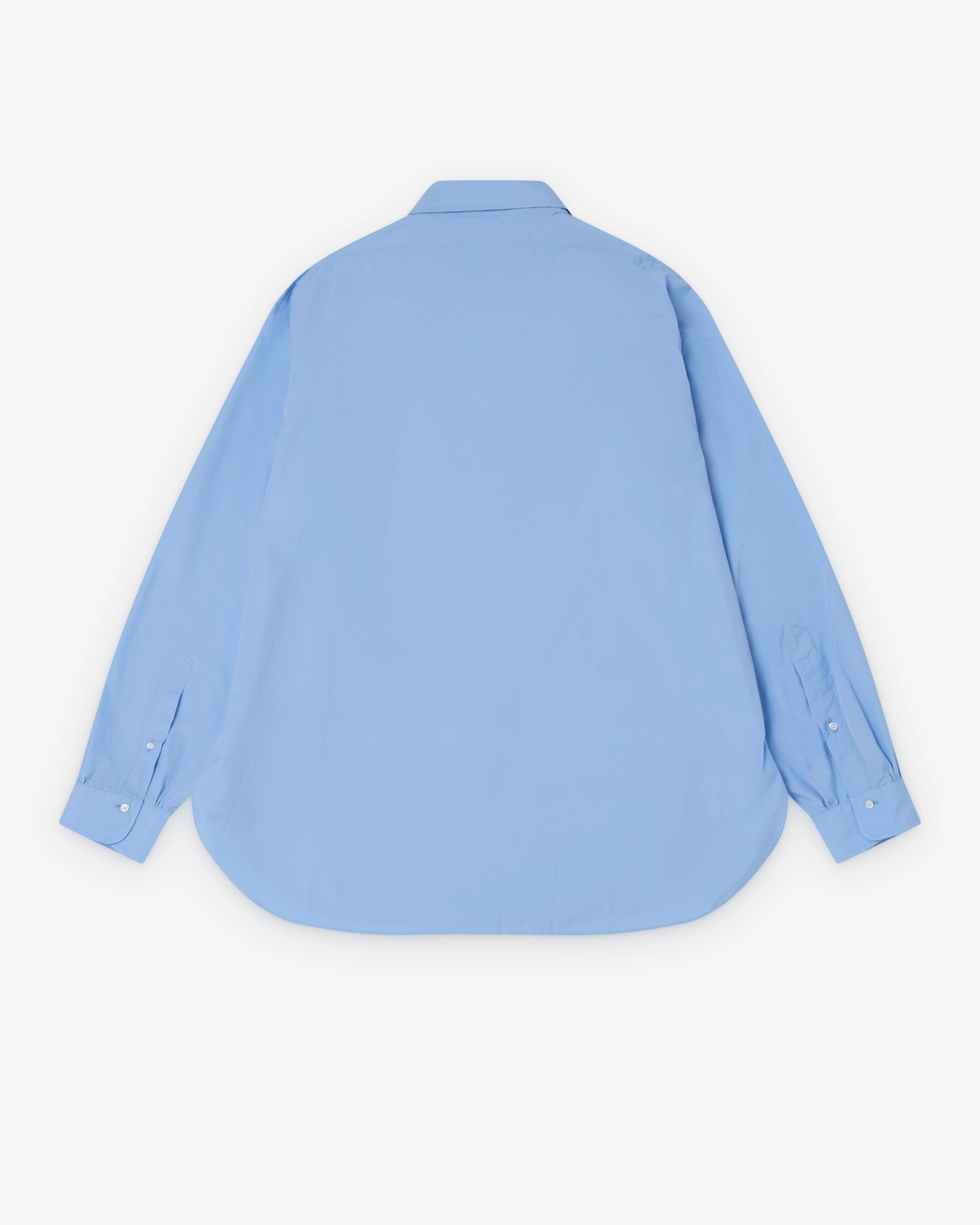 A.Presse - Men's Regular Collar Shirt - (Sax) - Image 2