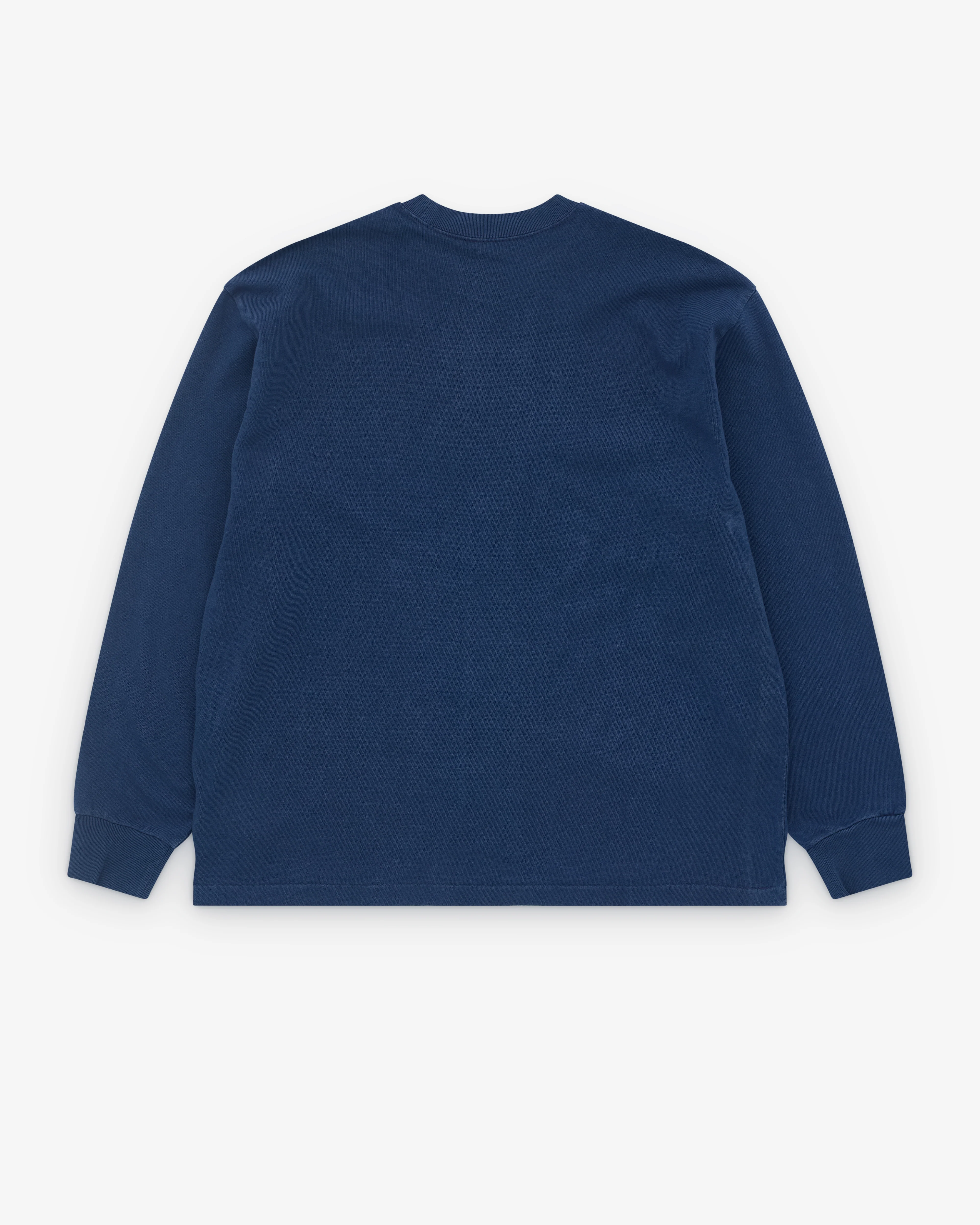 A.Presse - Men’s Vintage L/S T-Shirt - (Navy) - Image 2