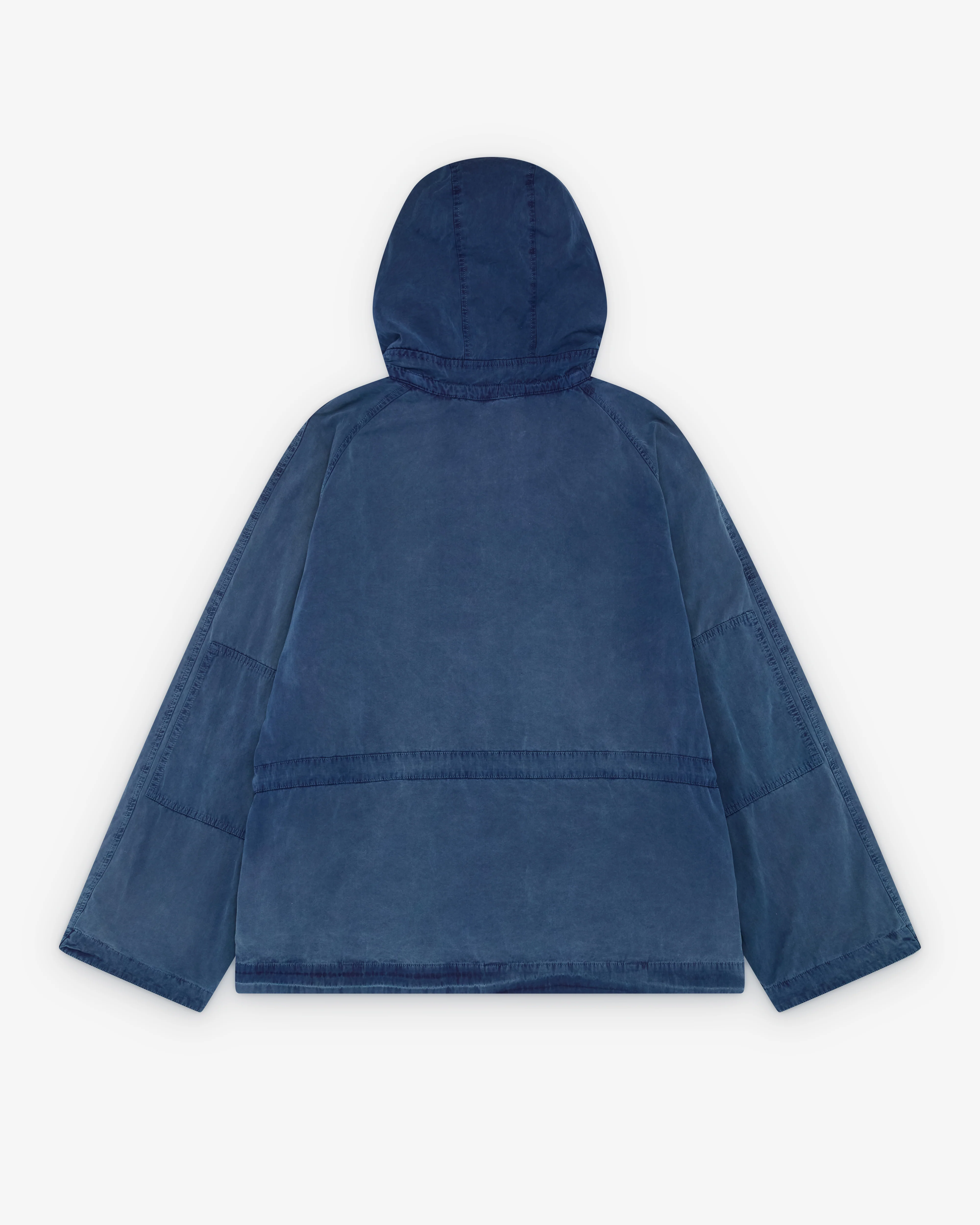 A.Presse - Men's Vintage Royal Navy Smock - (Blue) - Image 2