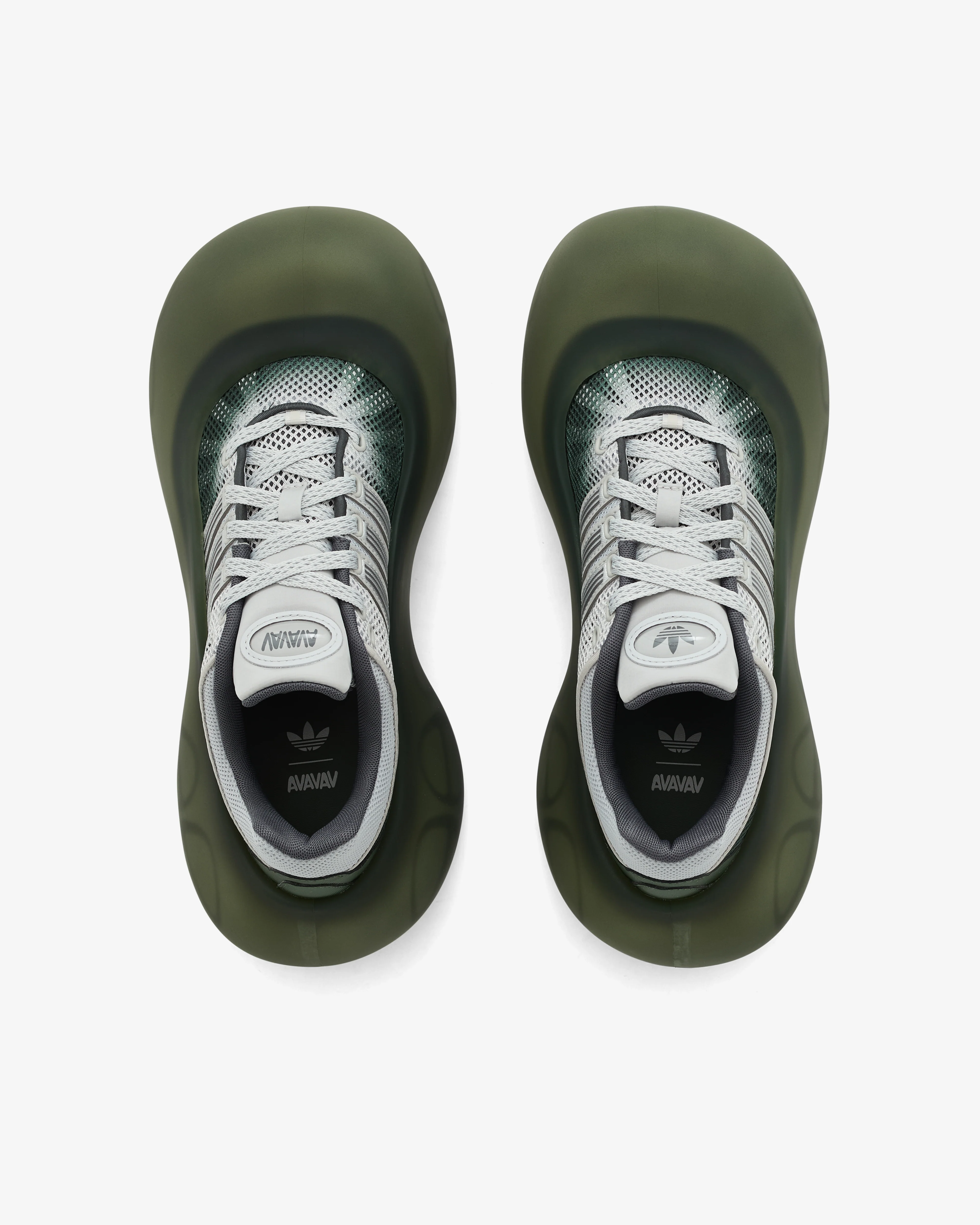 Adidas - Men's AVAVAV Megaride Moonrubber Shoes - (Grey One/Grey Two) - Image 5