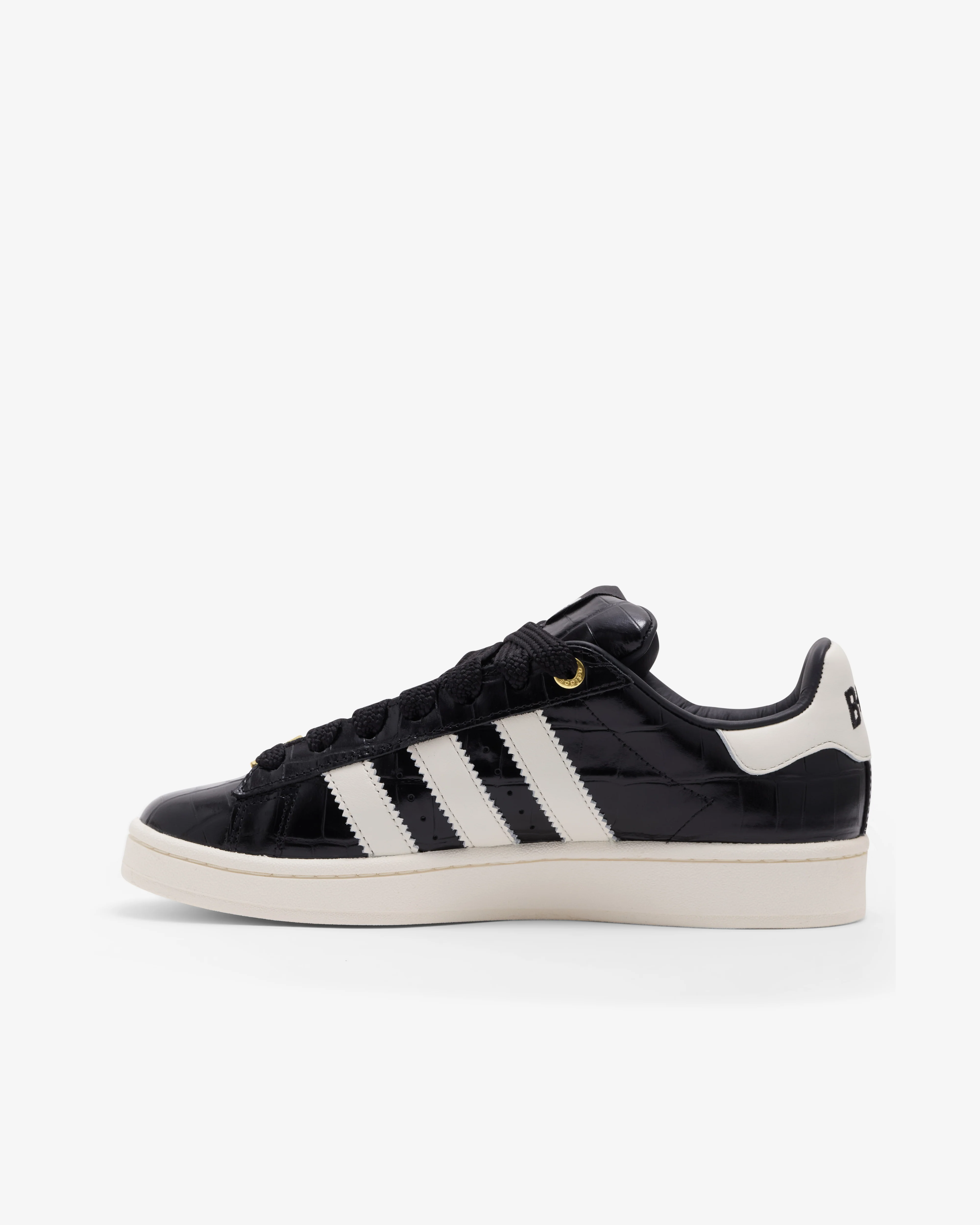 Adidas - Men's Bape Campus 00S - (Black/White) - Image 2