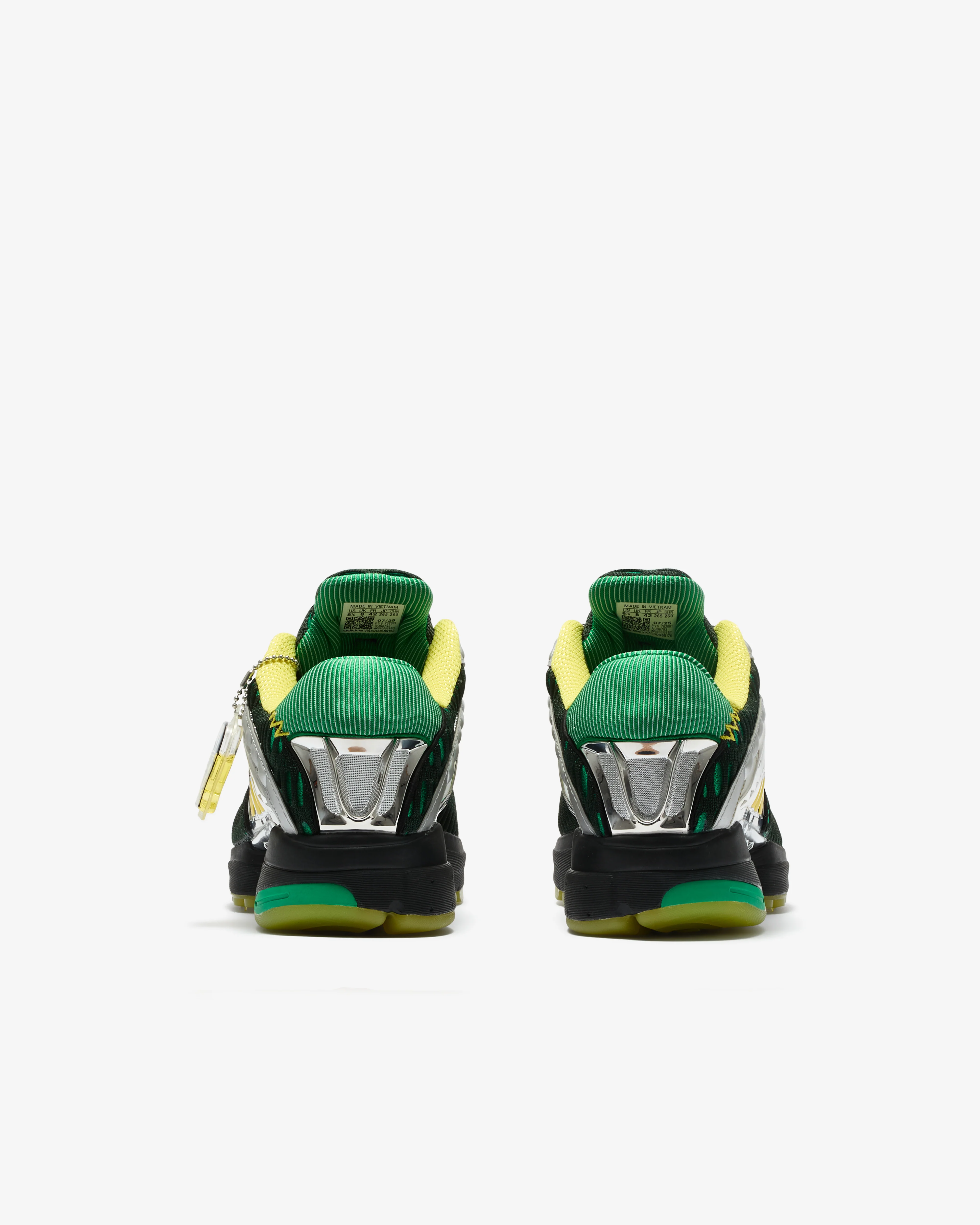 Adidas - Men's Brain Dead Climacool 2 - (Core Black/Impact Yellow/Silver Metallic) - Image 4