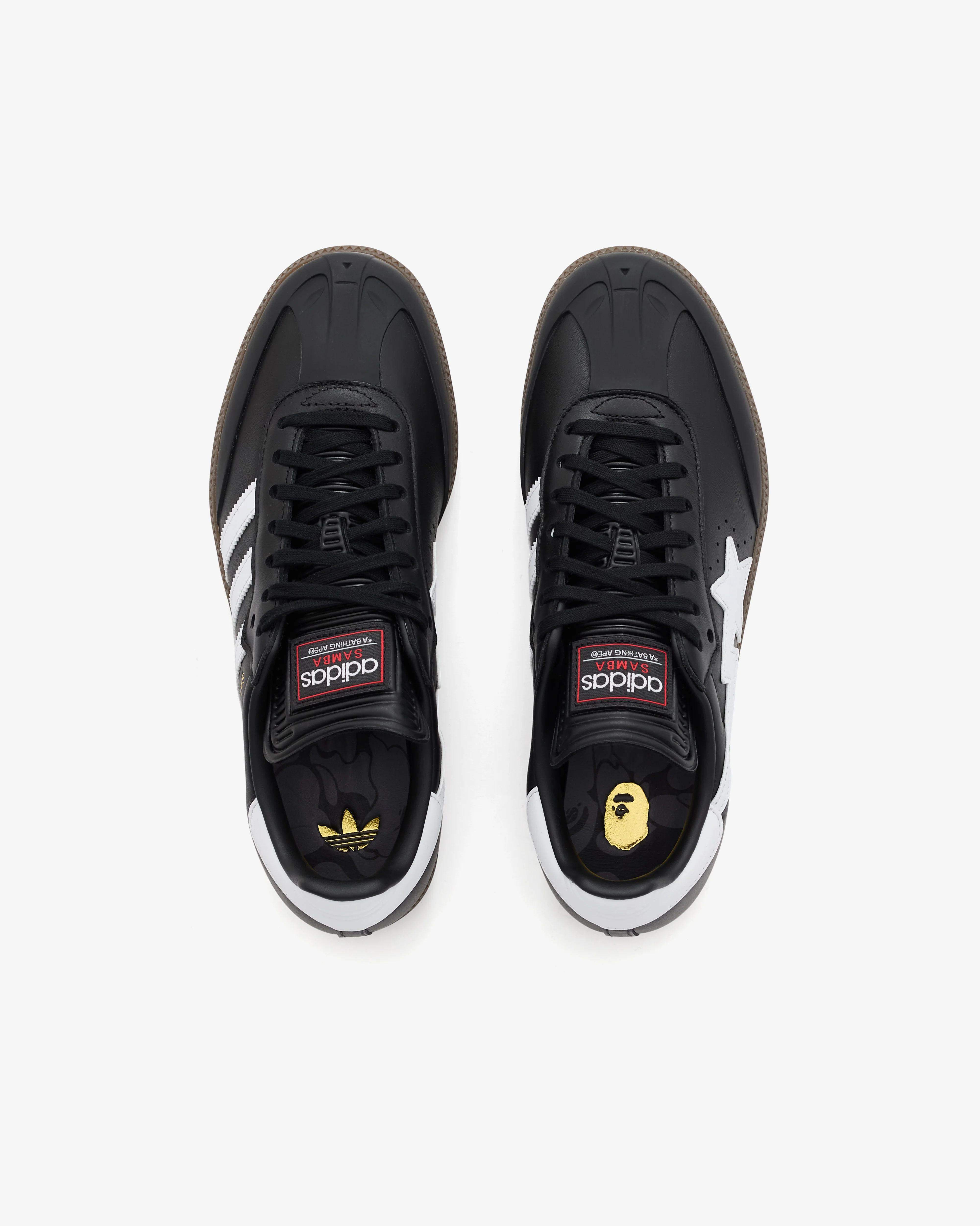 Adidas - Men’s Samba Bape - (Black) - Image 6