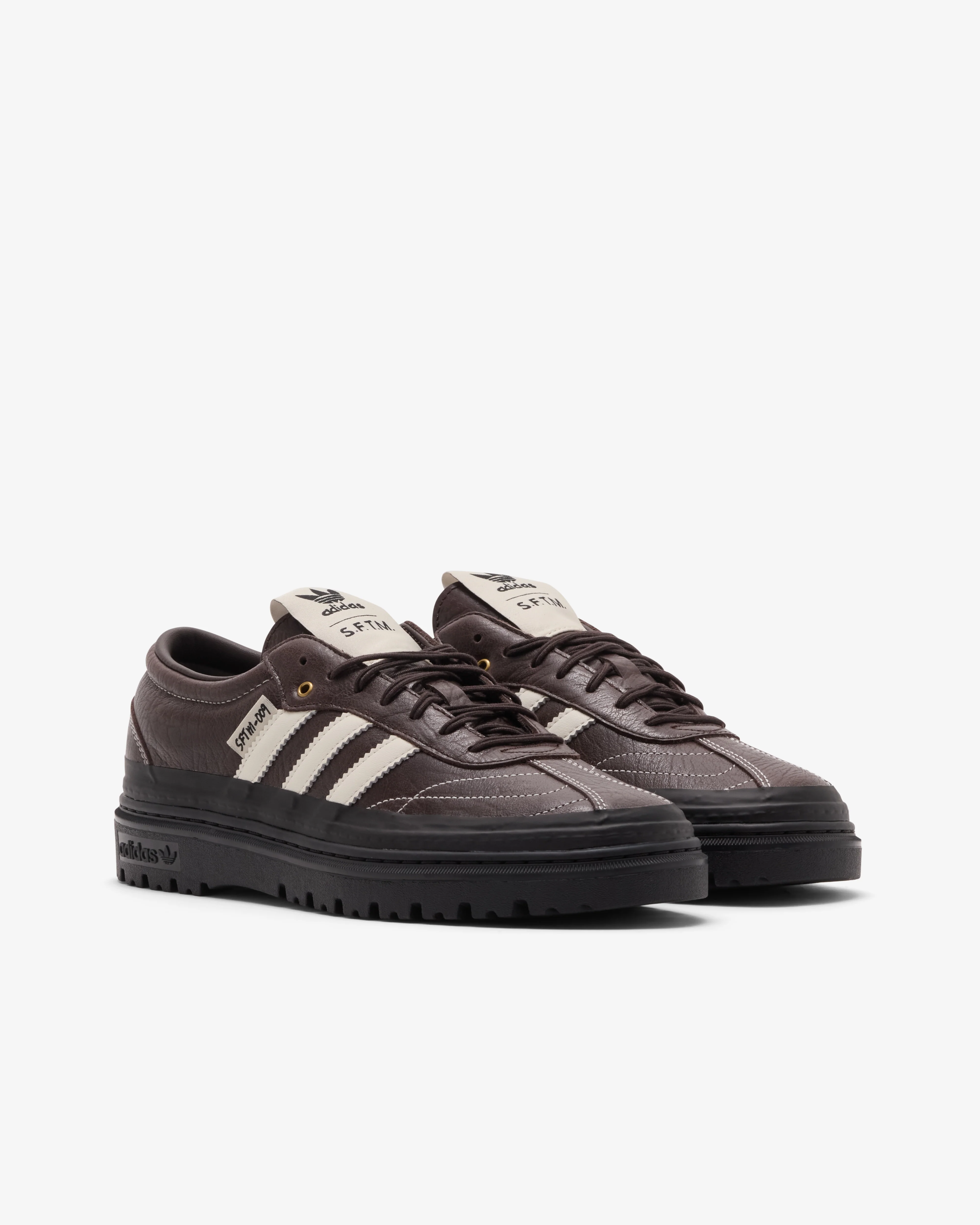 Adidas - Men's Song For The Mute Samba LX Freizeit - (Core Black/Brown) - Image 3