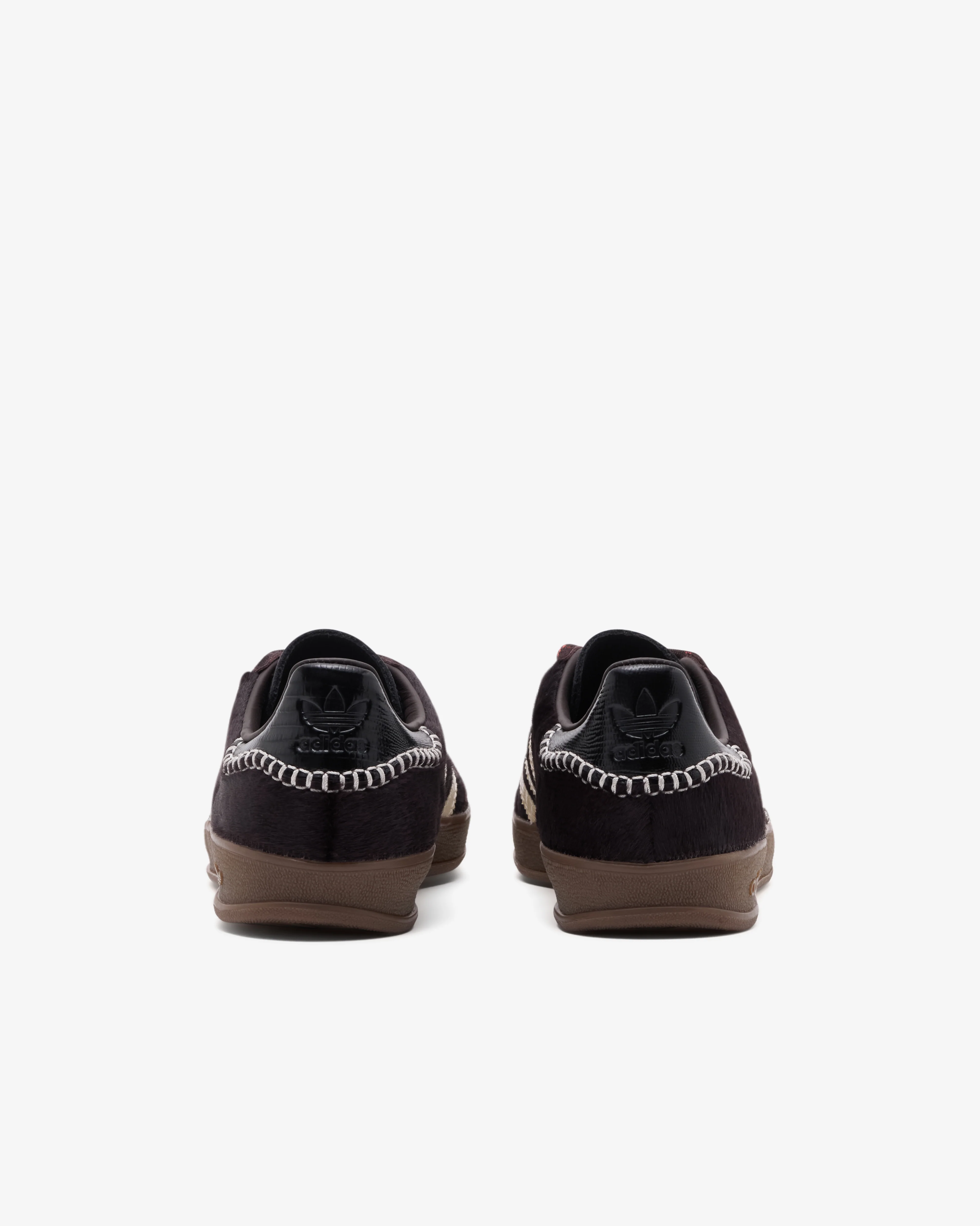 Adidas - Men's Wales Bonner Gazelle Pony - (Aurora Coffee/Wonder White) - Image 4