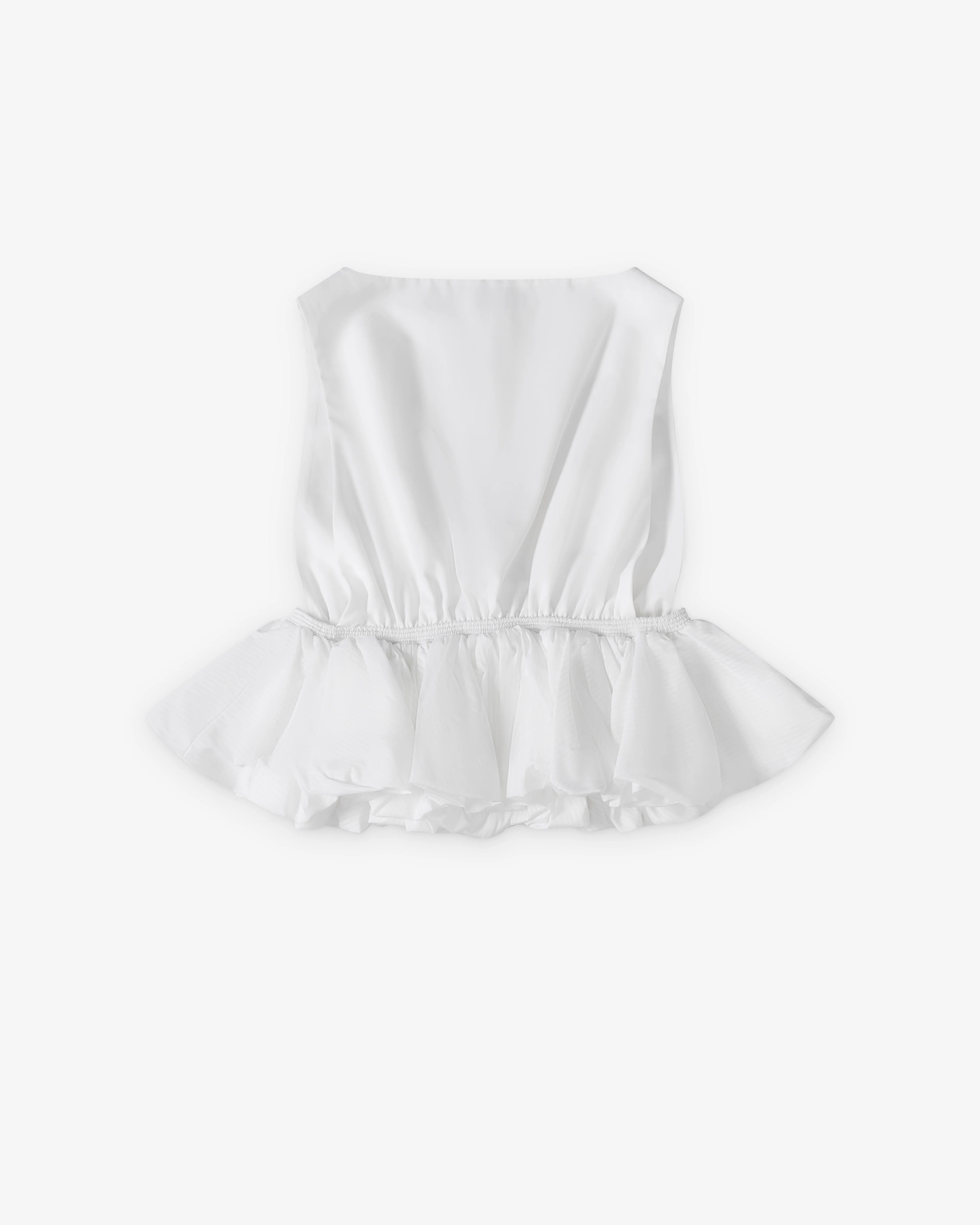 Alaïa - Women's Openwork Cotton Top - (Blanc) - Image 2