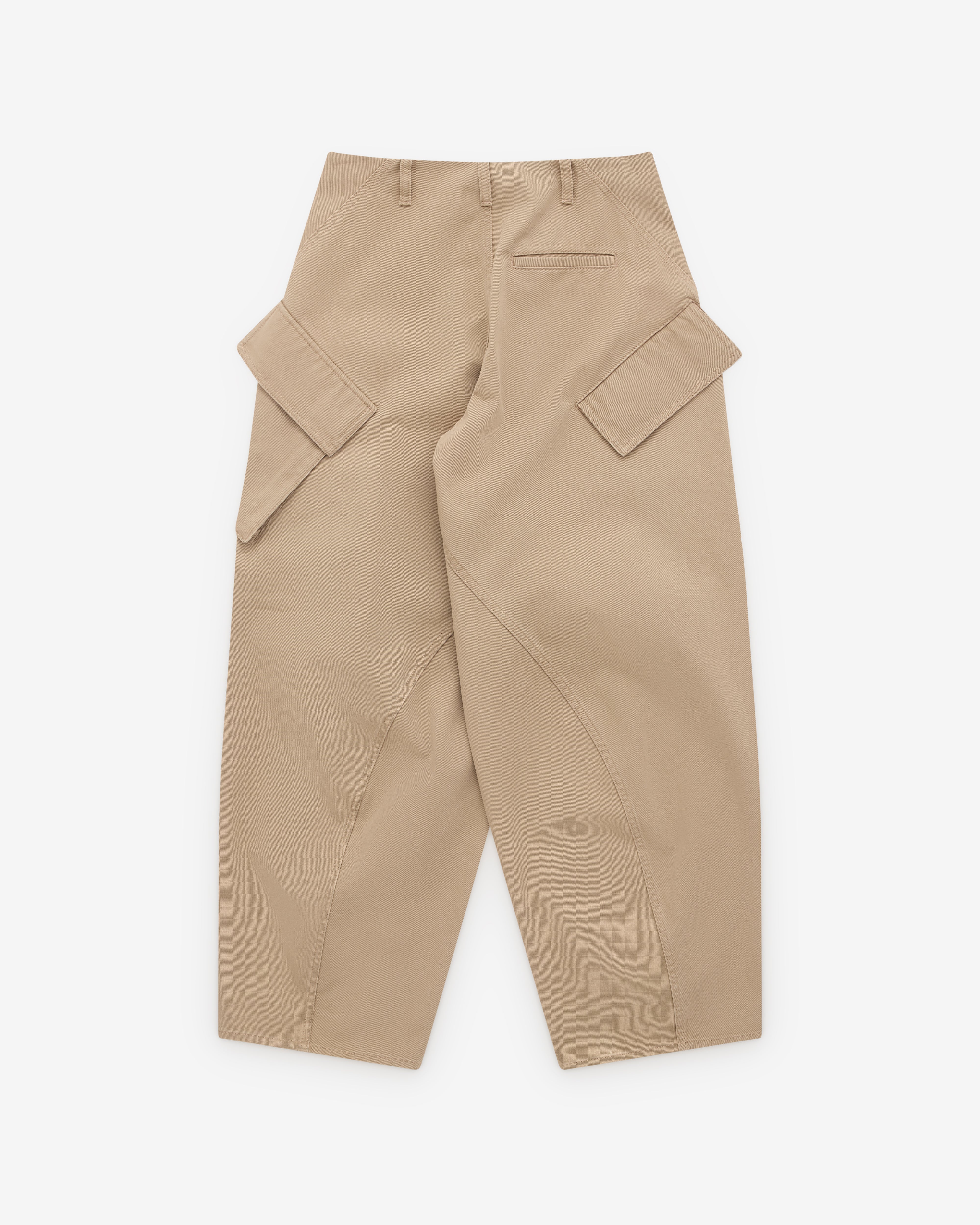 Alaïa - Women’s Round Cargo Pants - (Beige) - Image 2