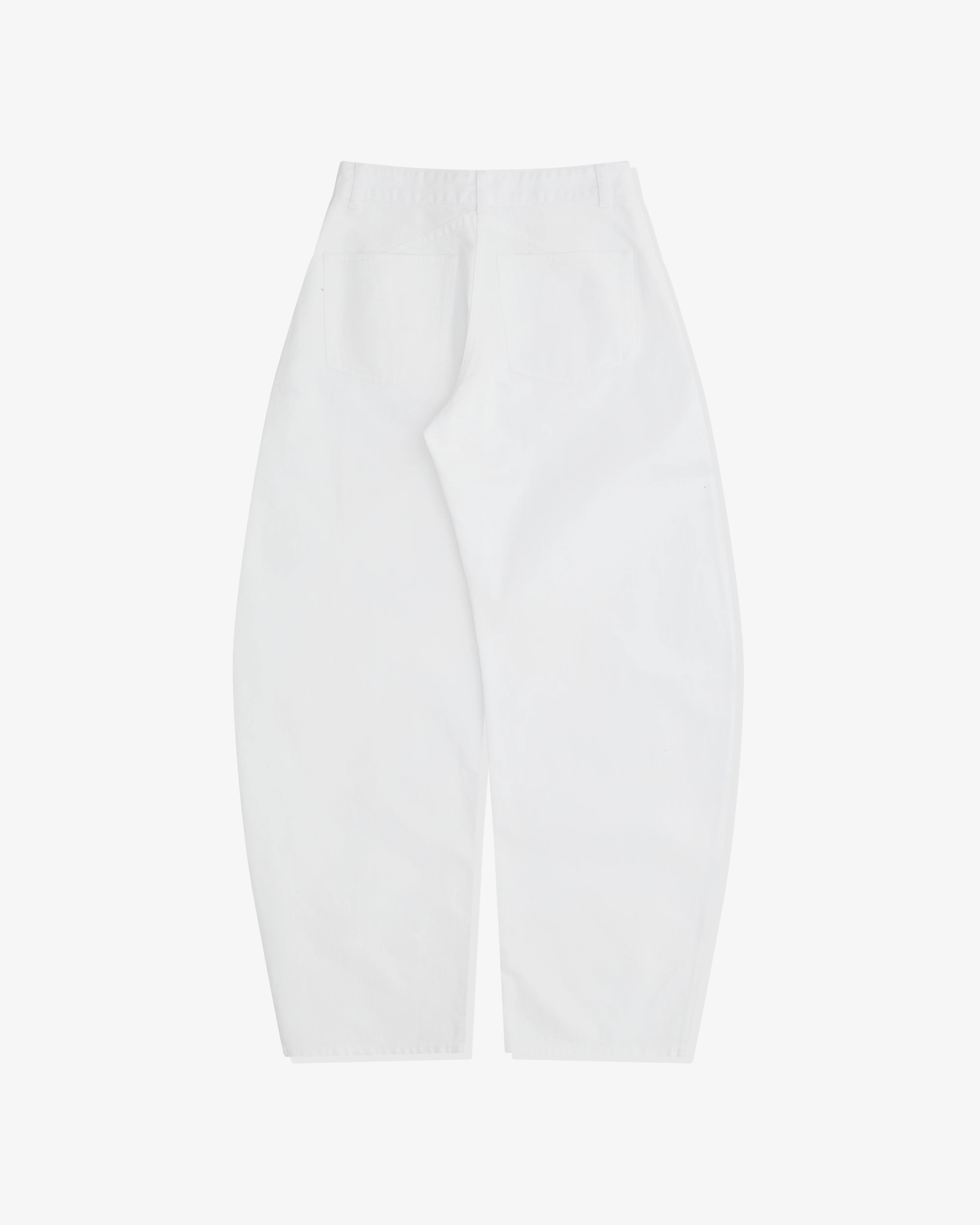 Alaïa - Women’s Low Waist Round Jeans - (White) - Image 2