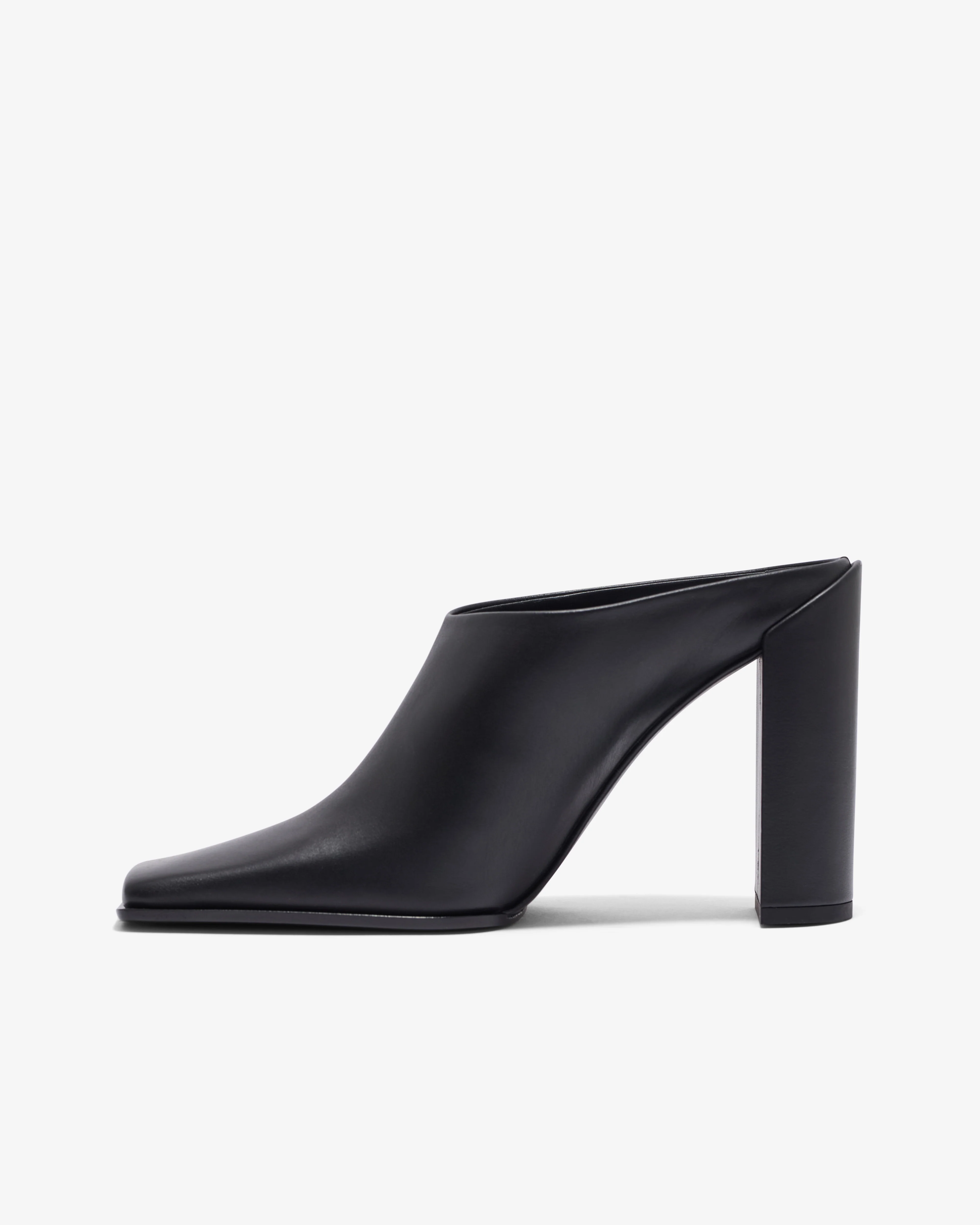 Alaïa - Women's Square Mules - (Black) - Image 2