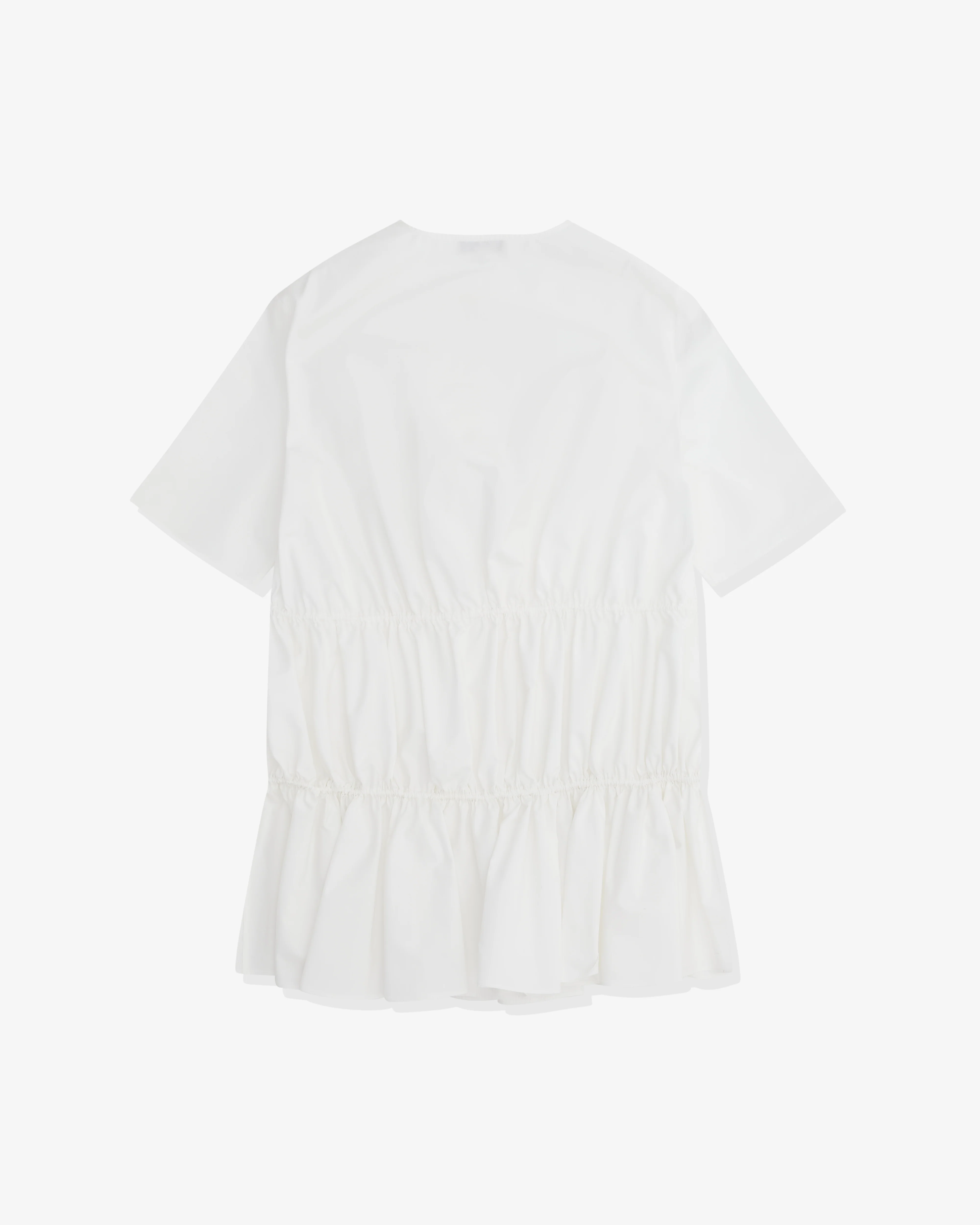 Alaïa - Women’s Cotton Poplin Dress - (White) - Image 2