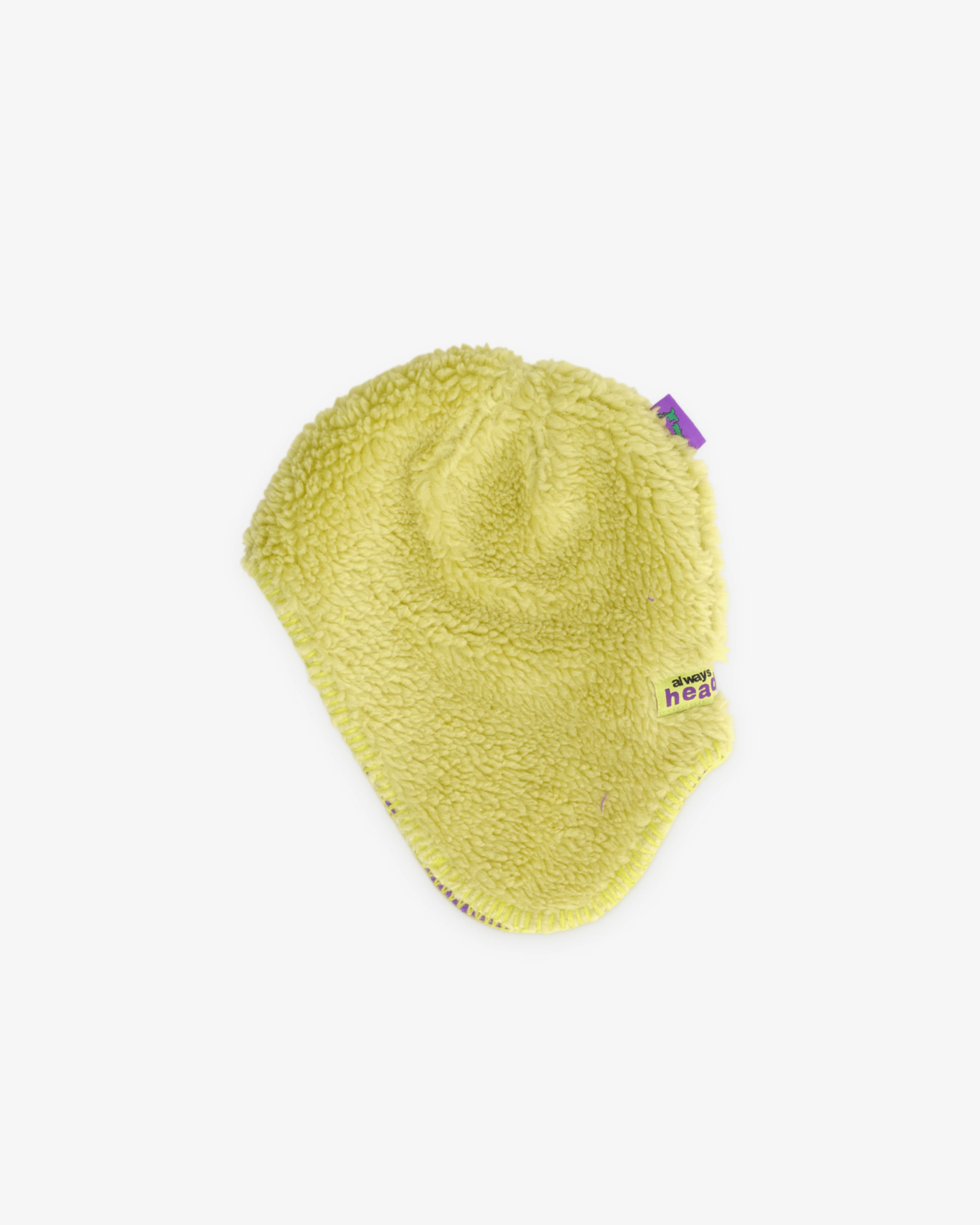 Always Do What You Should Do - Reversible Ear Flap Hat - (Purple/Green) - Image 4
