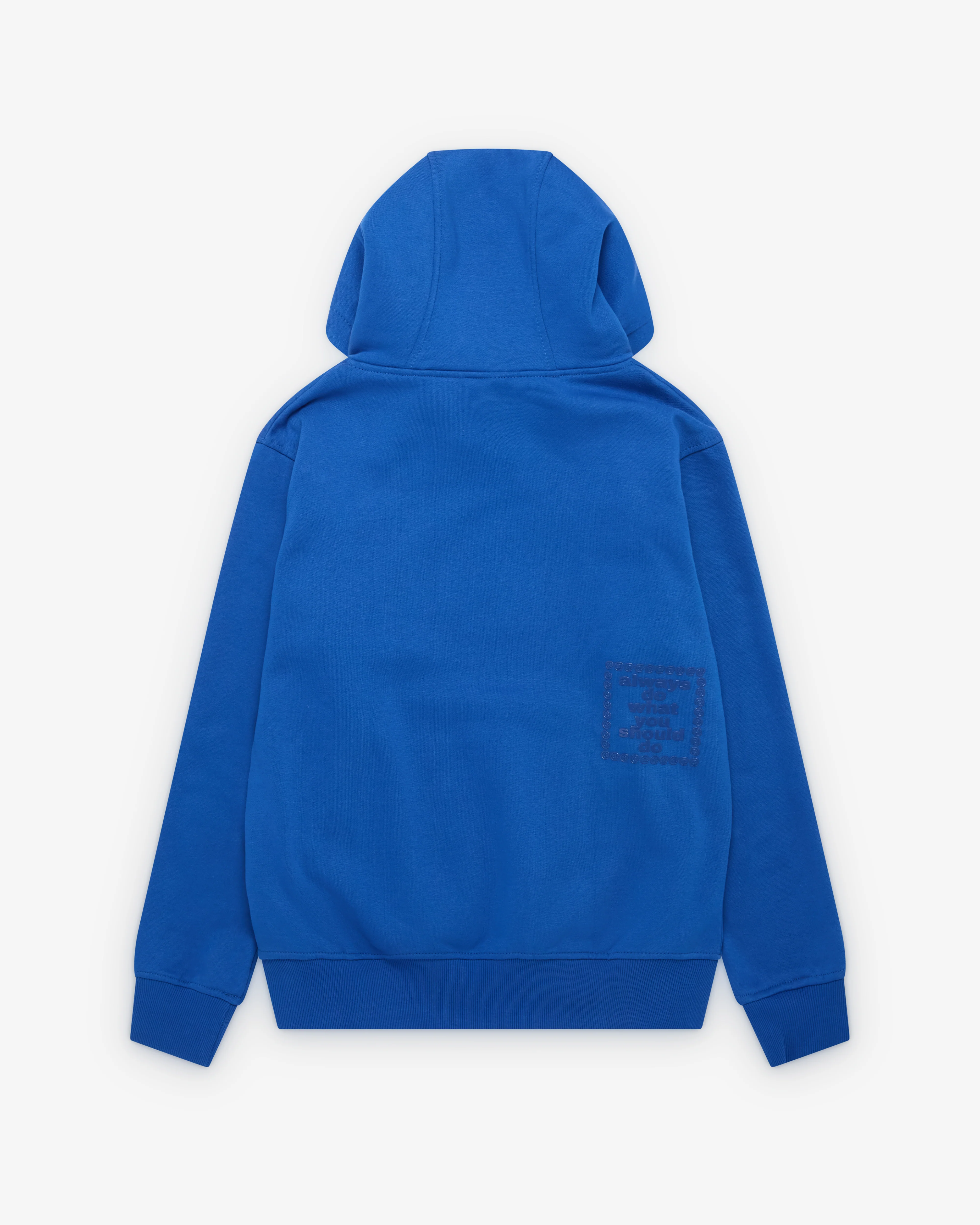 Always Do What You Should Do - Men's Sun Hoodie - (Blue) - Image 2