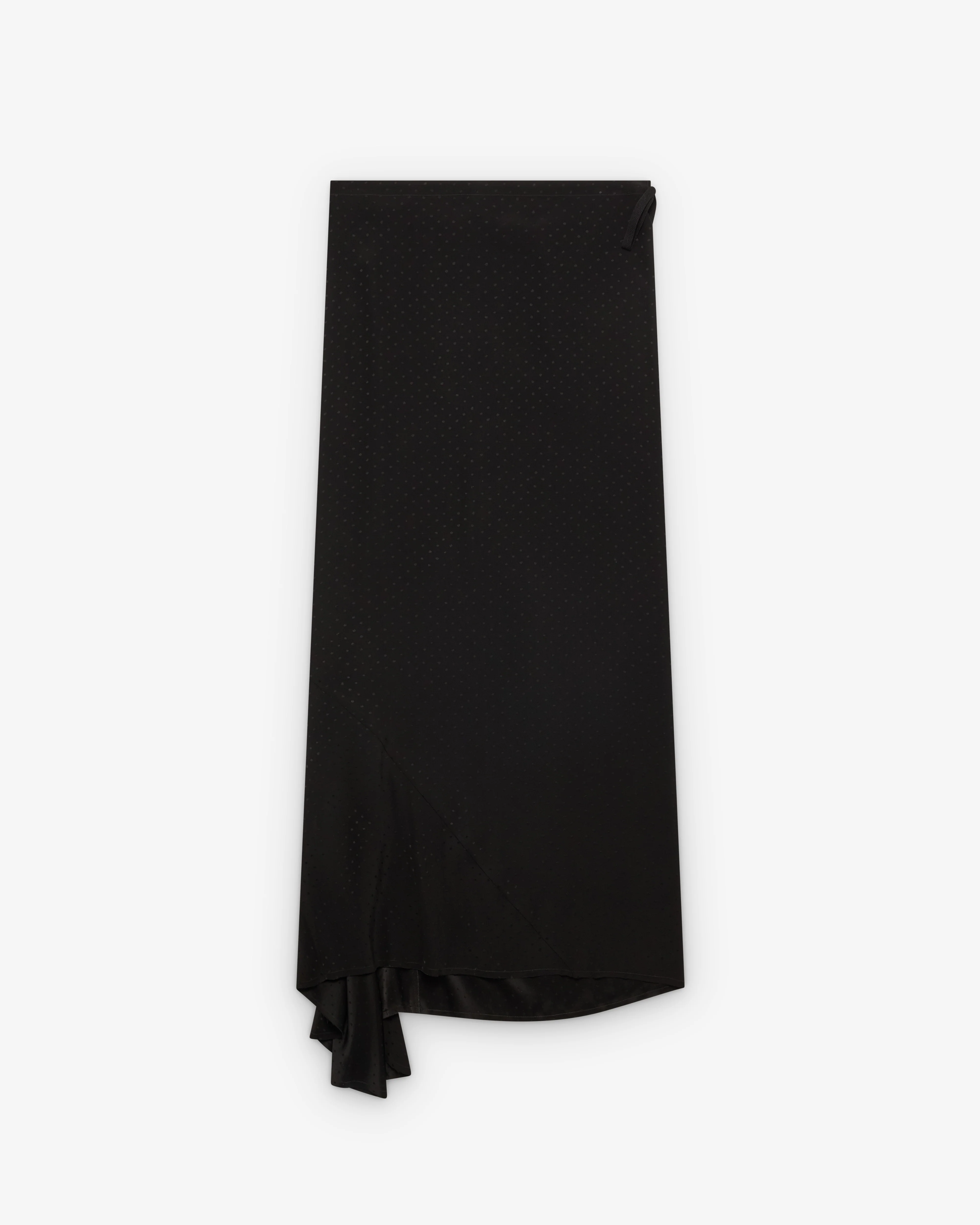 Ann Demeulemeester - Women's Eveline Long Bias Skirt - (Black) - Image 2