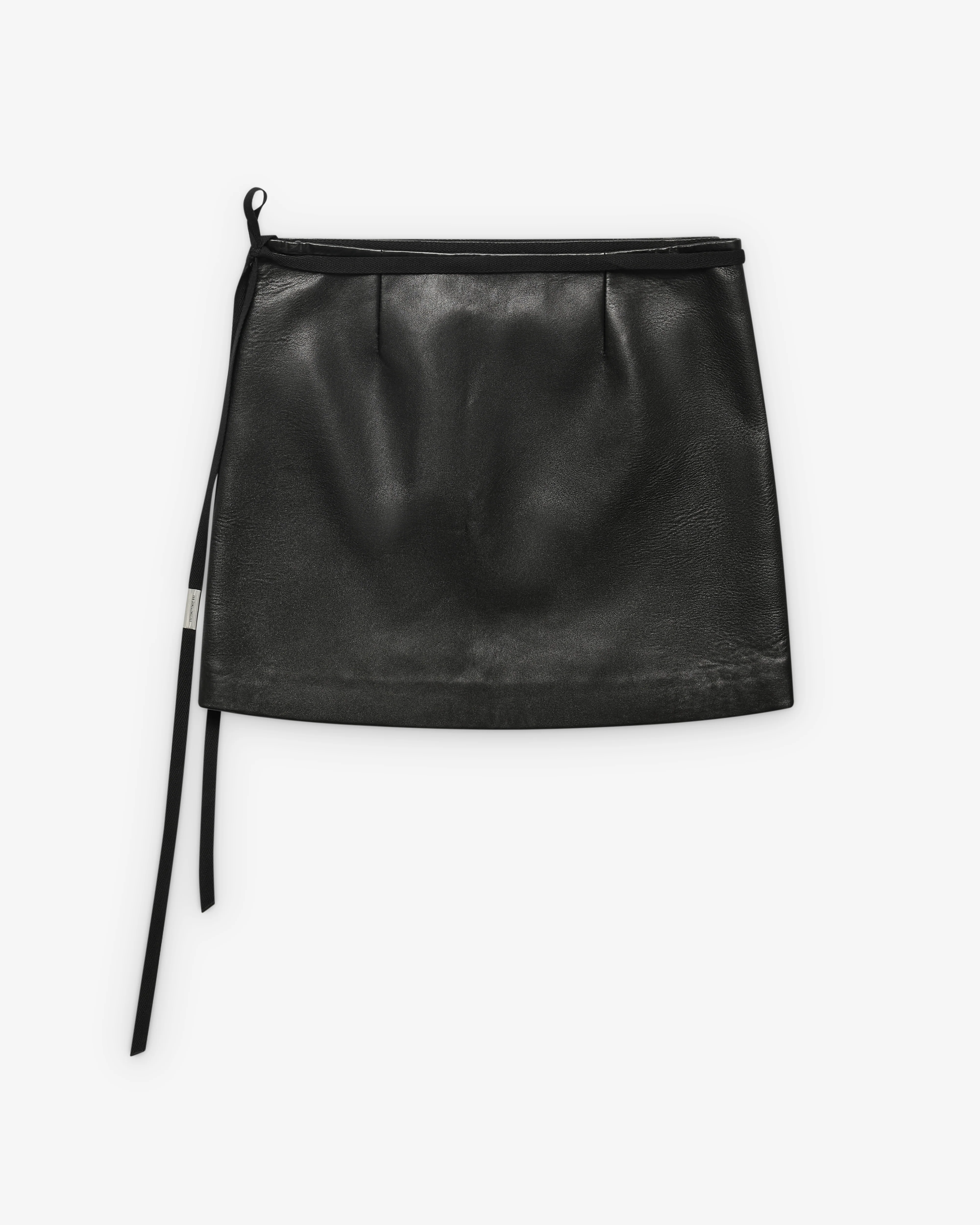Ann Demeulemeester - Women's Jolien Mini Wrap Skirt - (Black) - Image 2