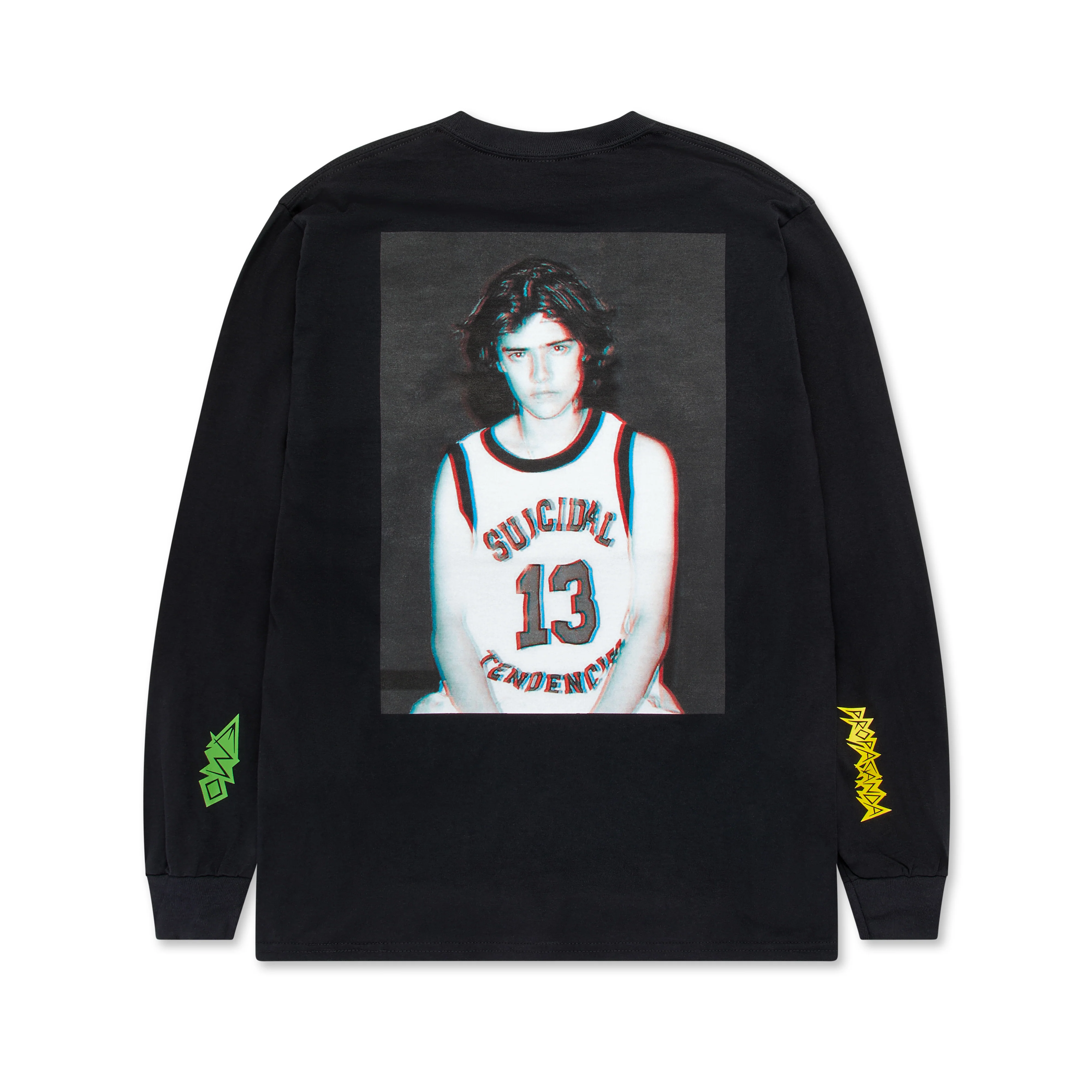 Anne Imhof - Suicidal Tendencies Long Sleeve Tee - (Black) - Image 2