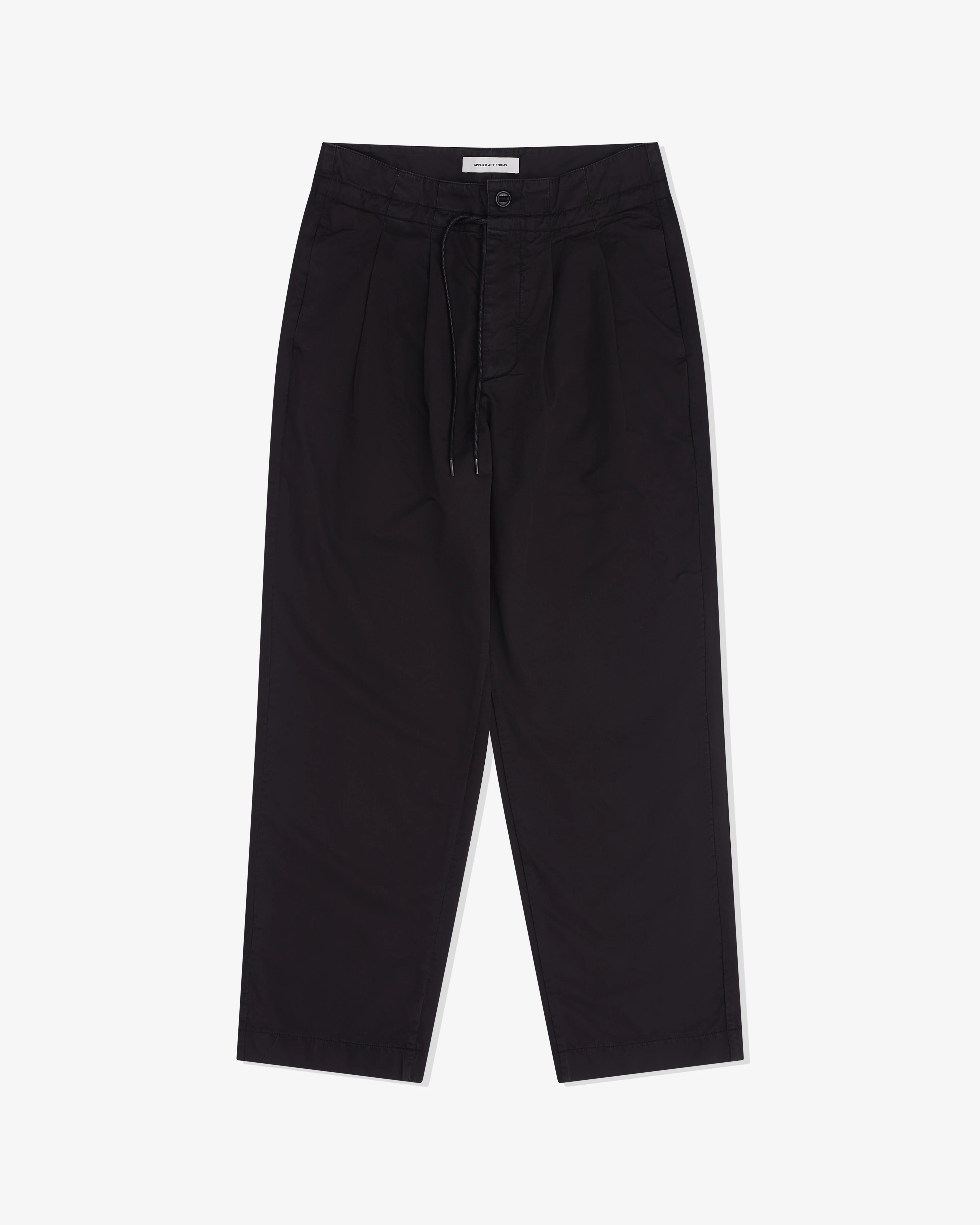 Applied Art Forms - Men's Pleated Pant - (Black)