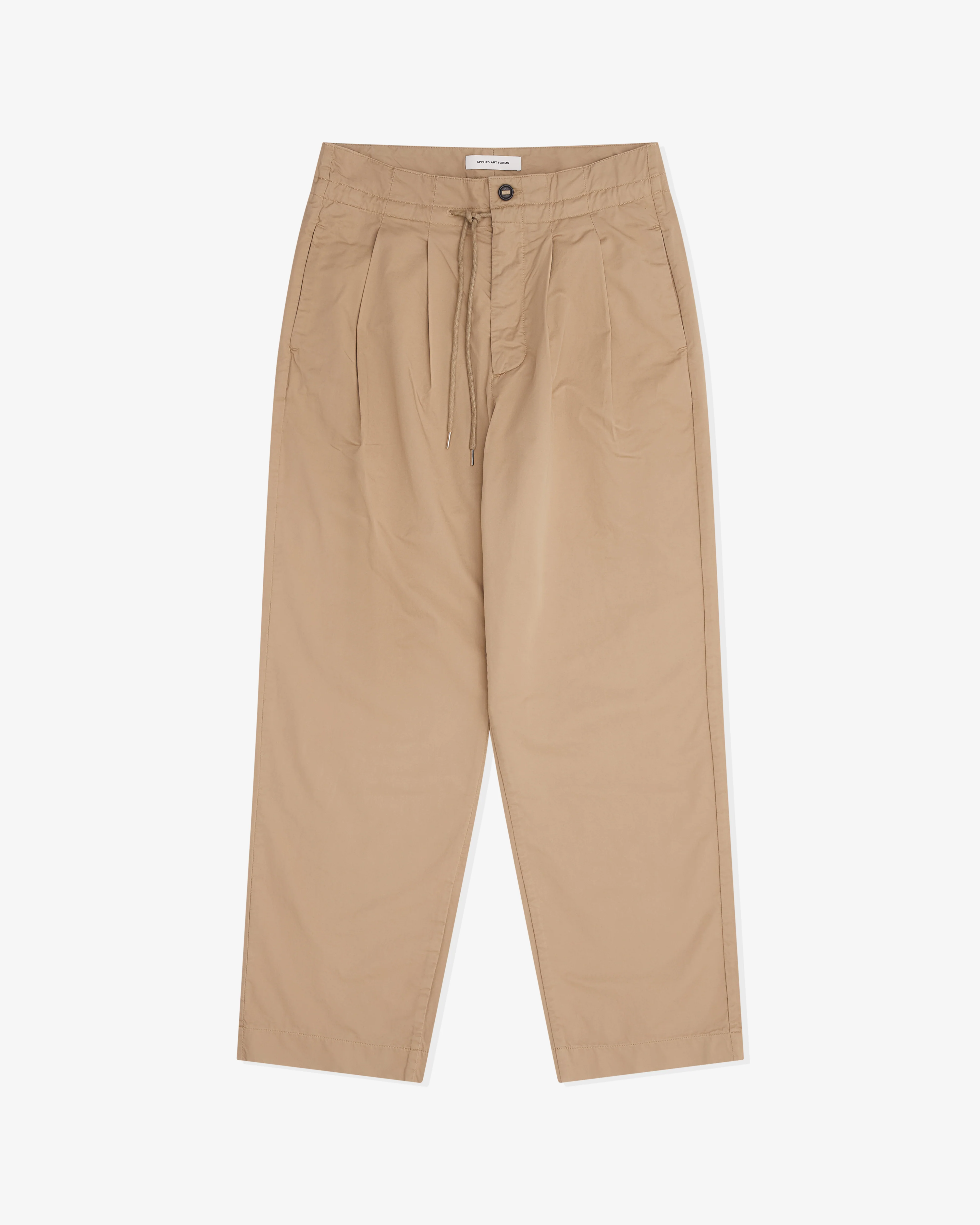 Applied Art Forms - Men’s Pleated Pant - (Sand)
