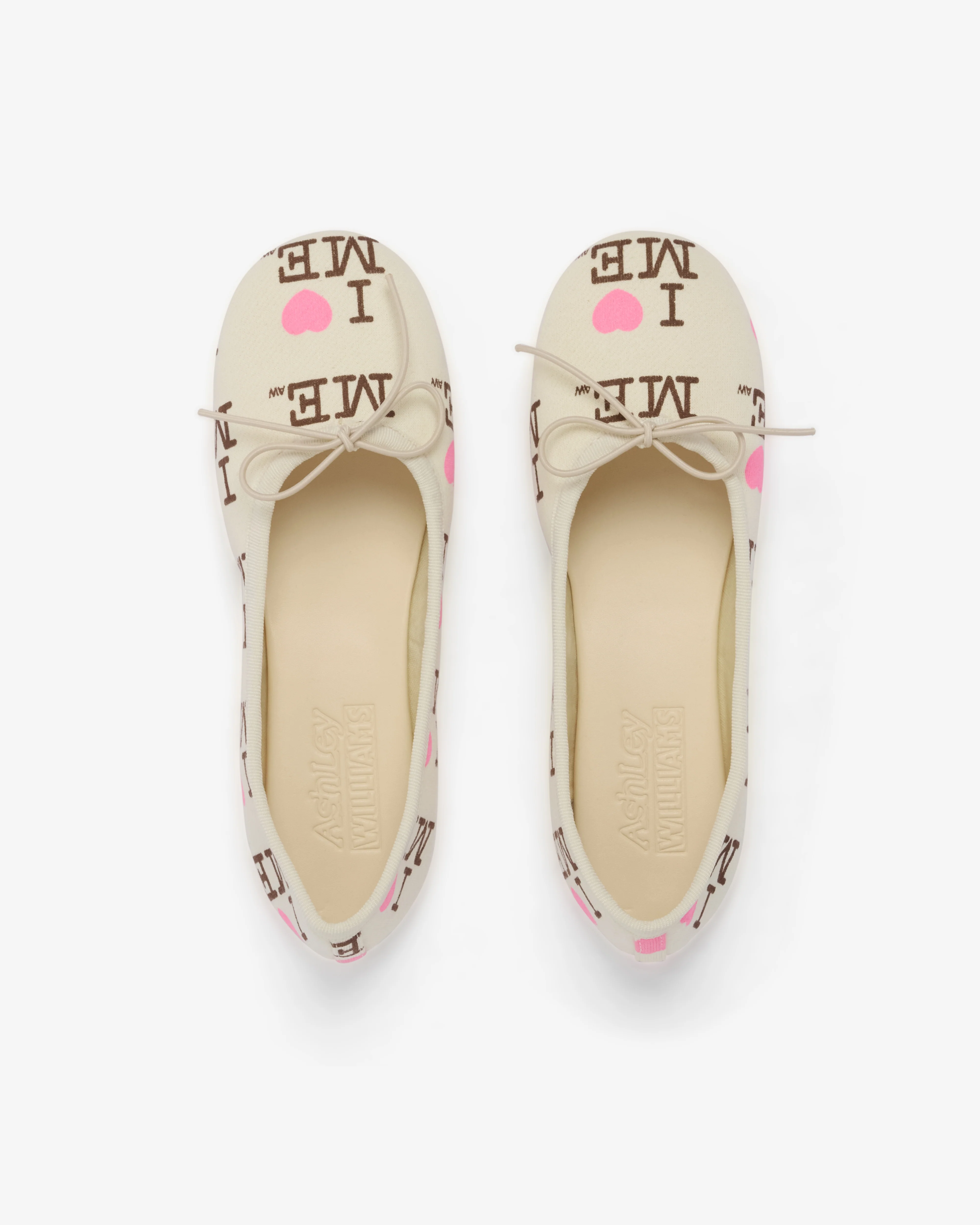 Ashley Williams - Women's Melody Flats - (I Heart Me) - Image 5