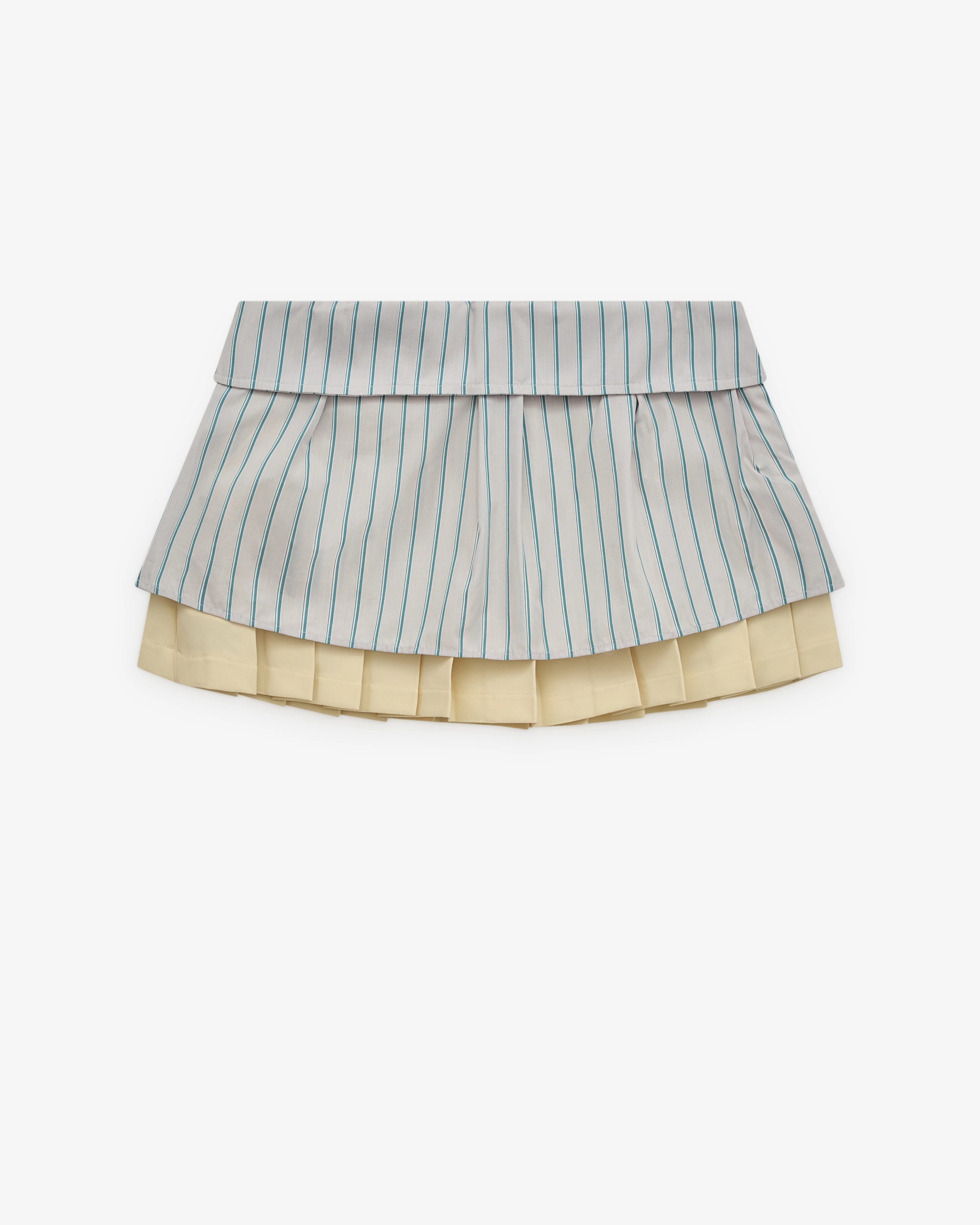 Ashley Williams - Women’s Collar Mini Skort - (Stripe) - Image 2