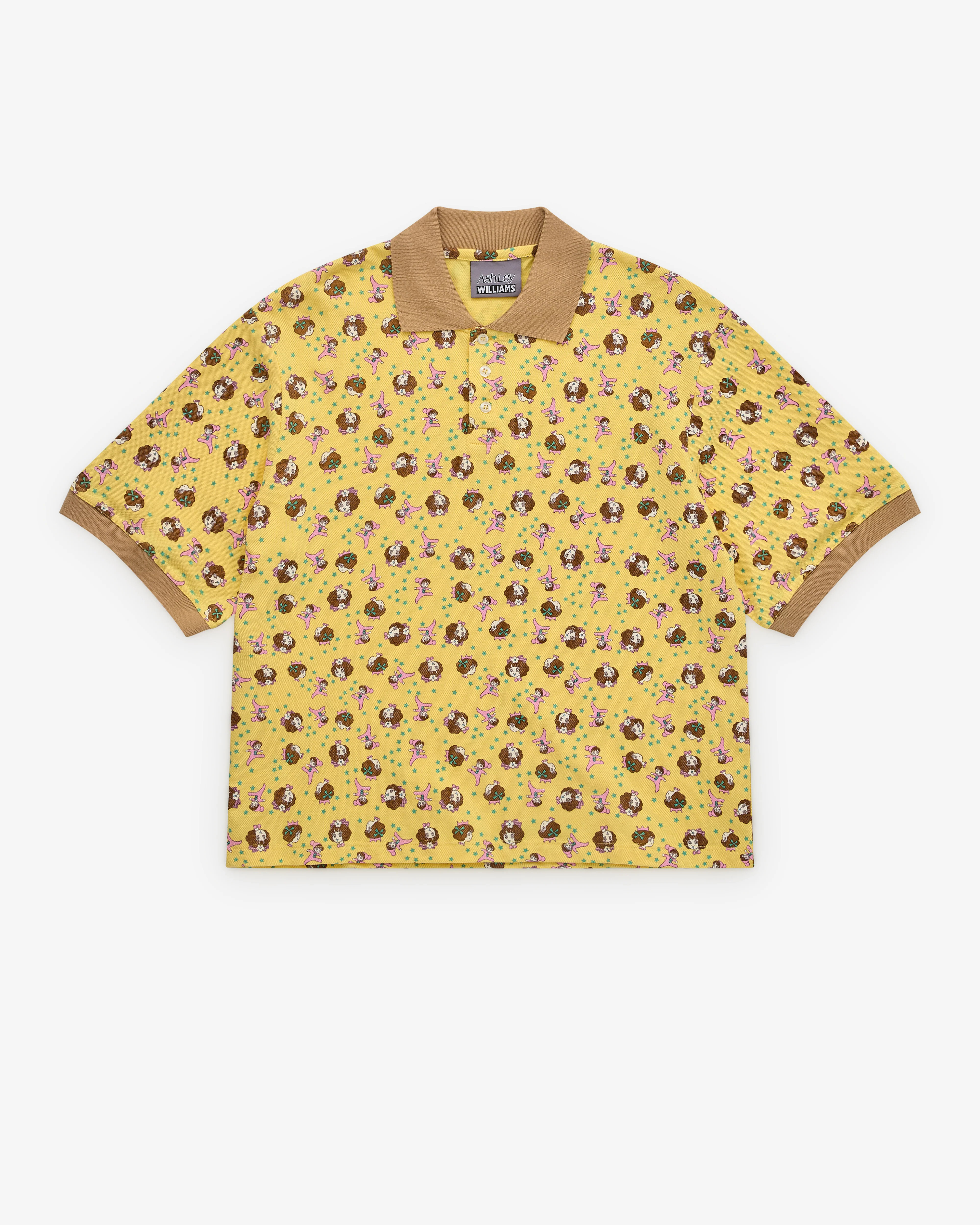 Ashley Williams - Women’s Polo Shirt - (Baby Yellow)