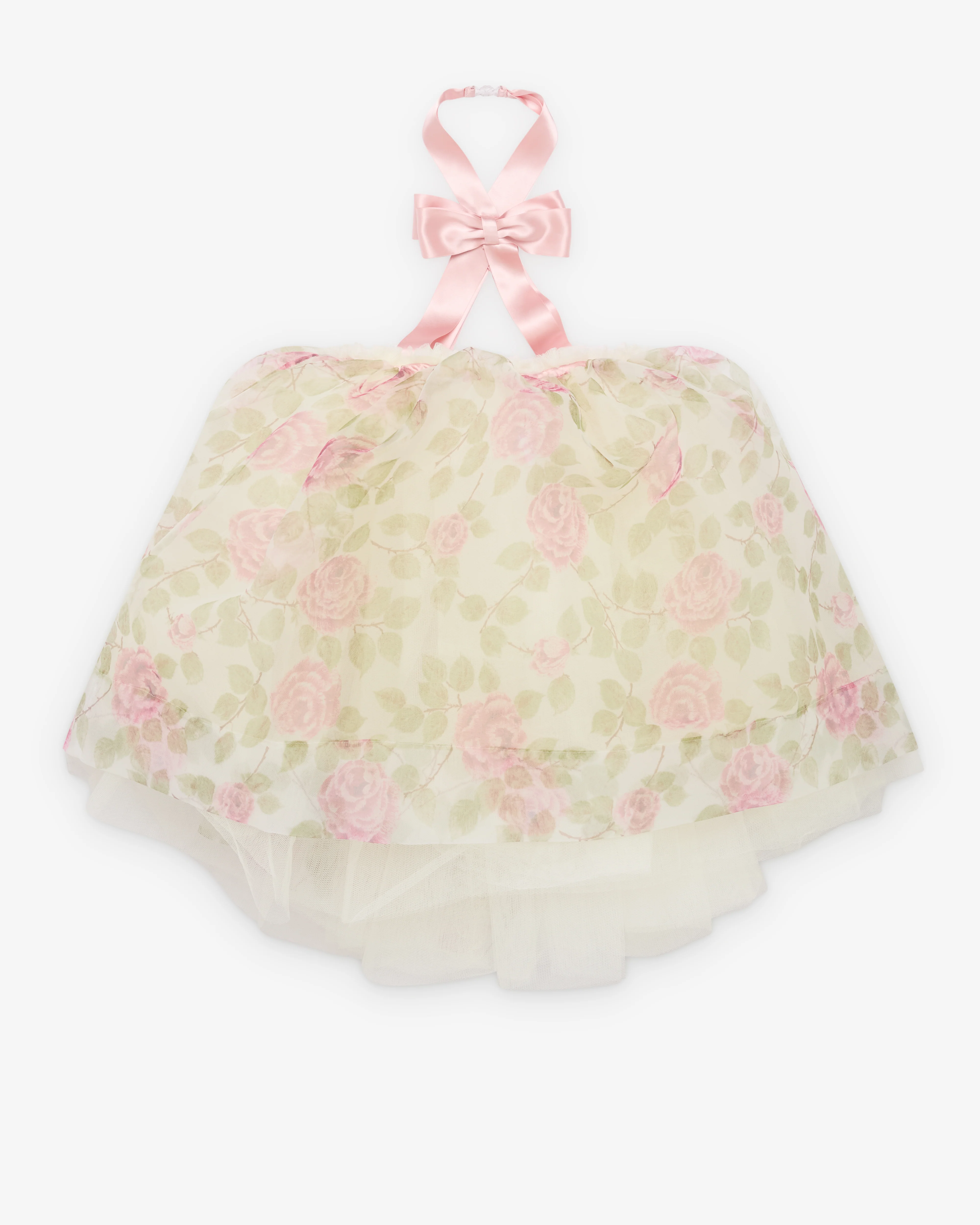 August Barron - Women's Harness Floral Skirt - (Rose)