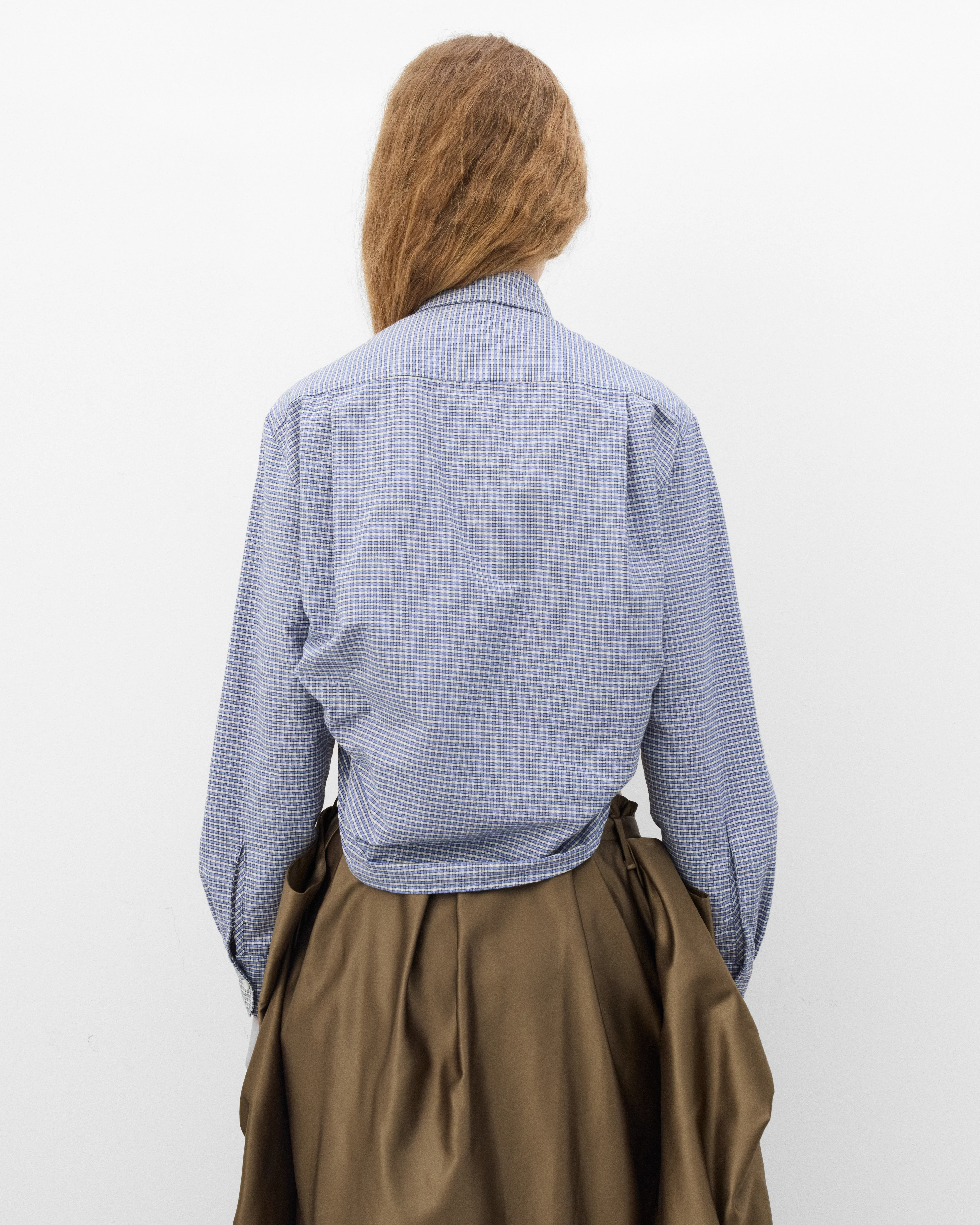 August Barron - Women's Lifted Shirt - (Blue/White) - Image 4