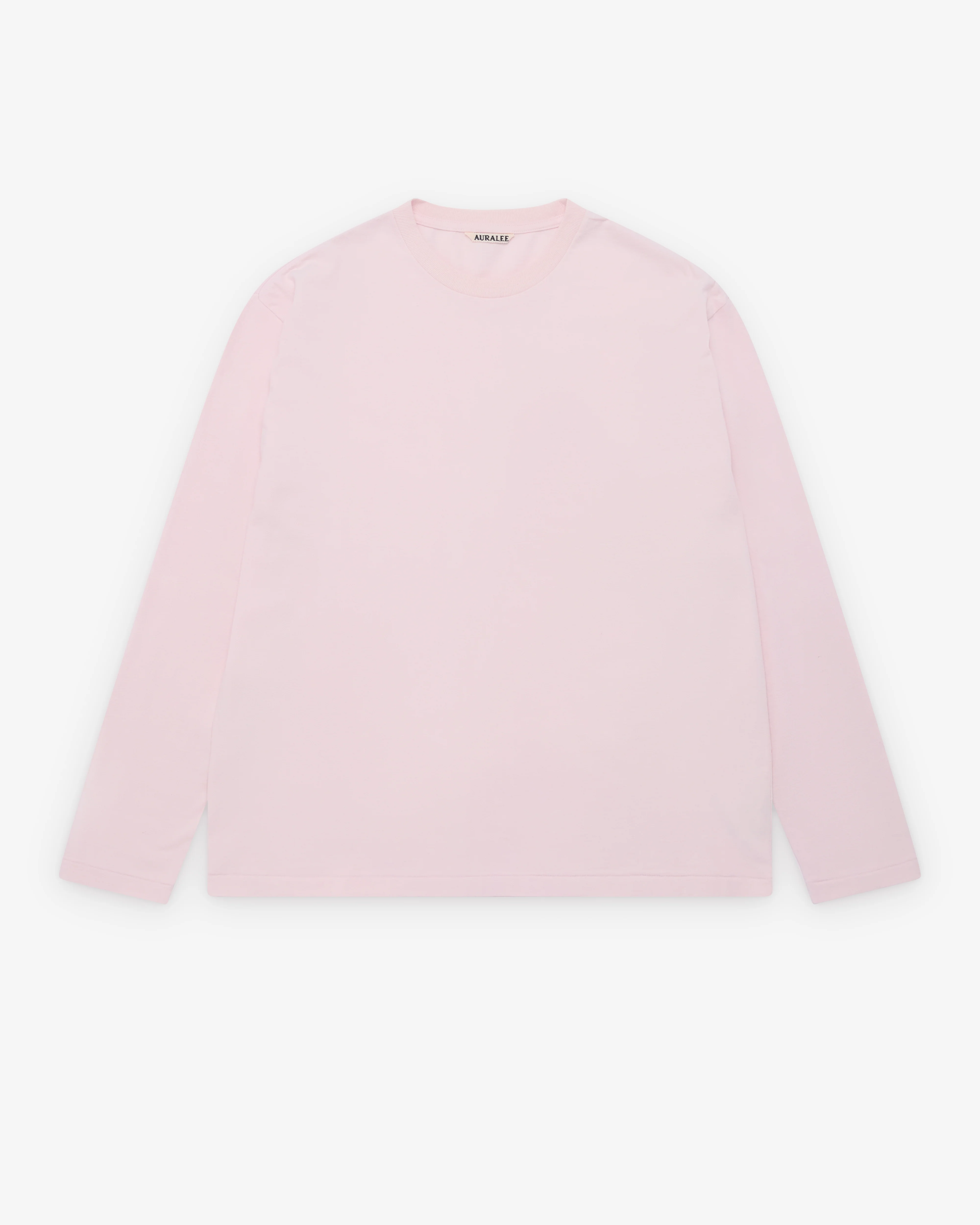 Auralee - Men's Brushed Organic Cotton Jersey - (Pale Pink)