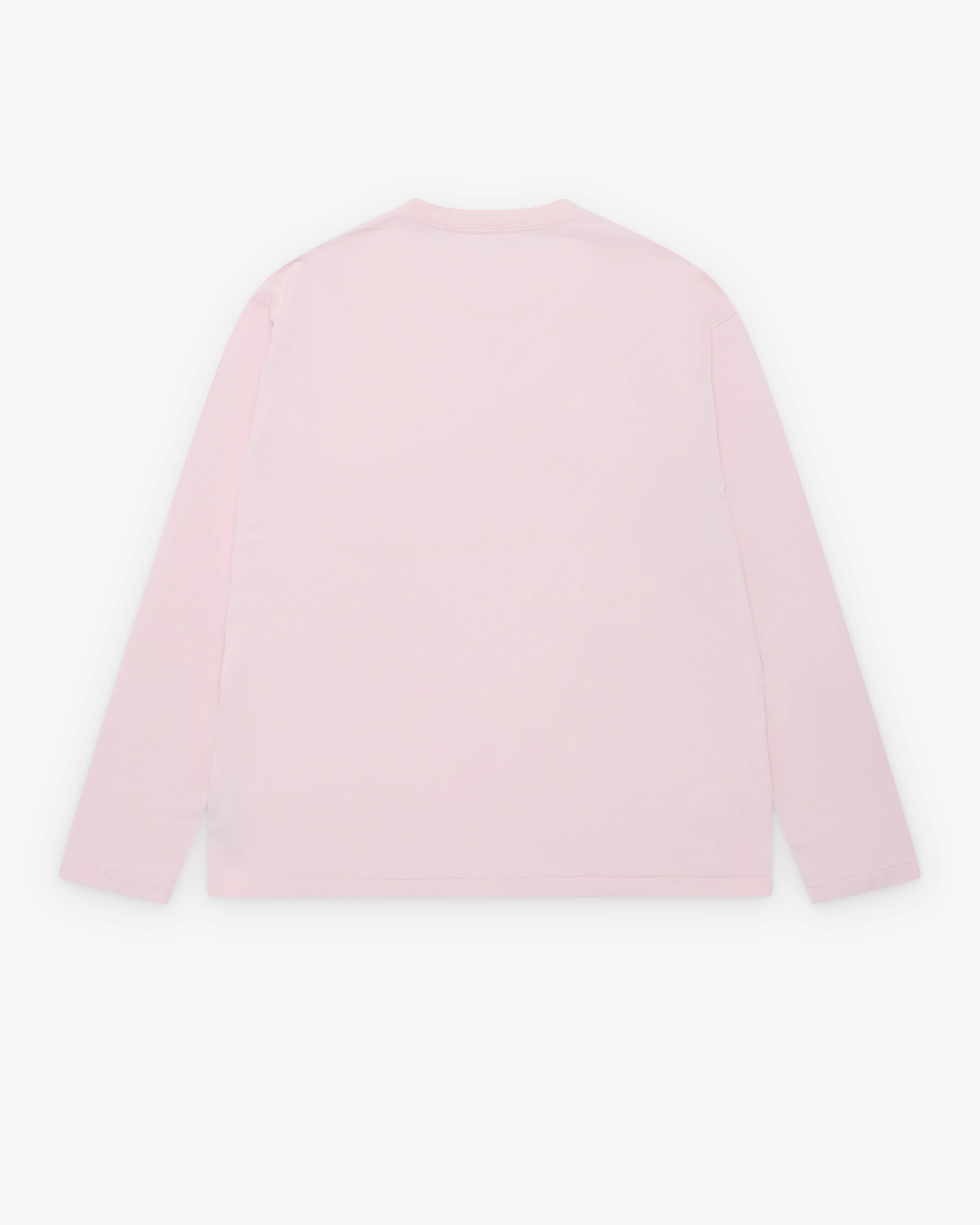 Auralee - Men's Brushed Organic Cotton Jersey - (Pale Pink) - Image 2