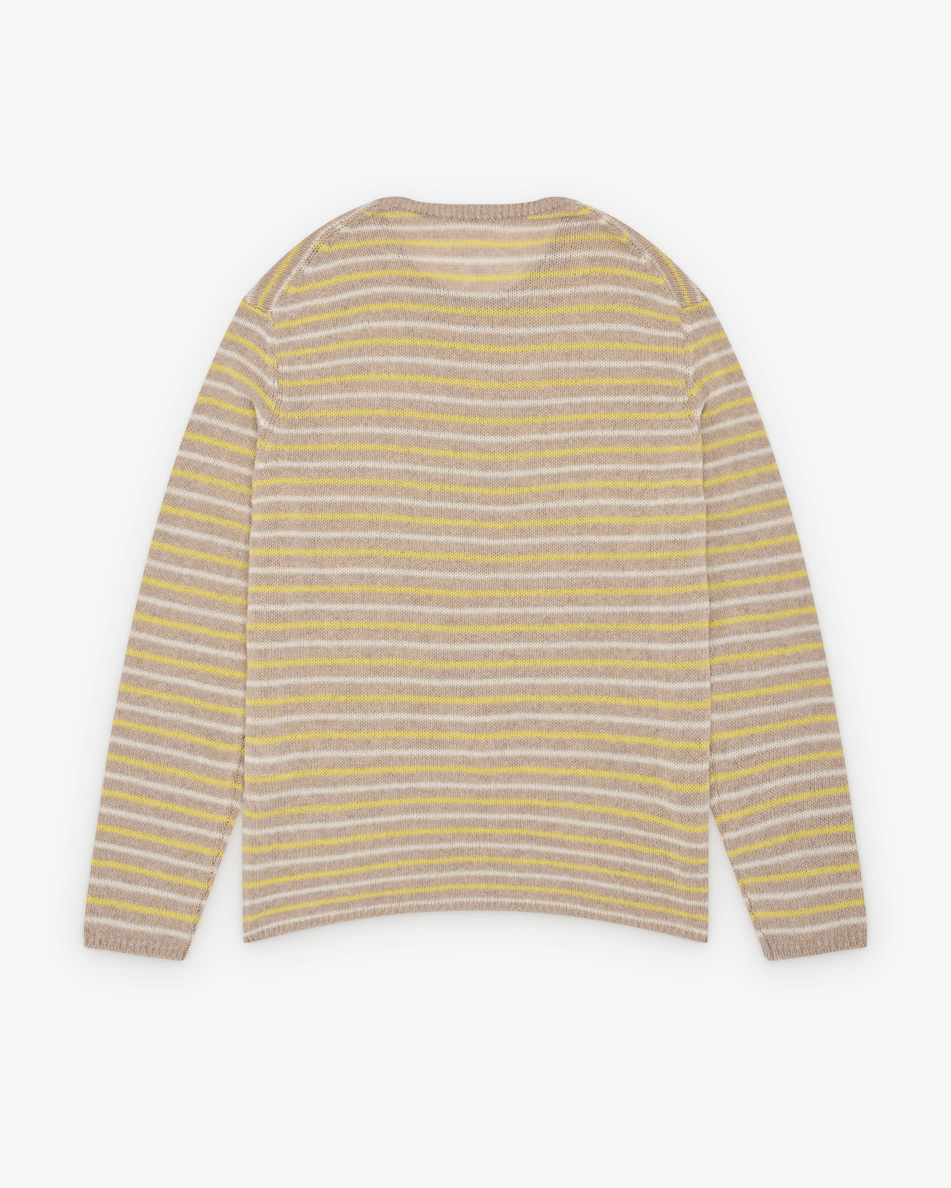 Auralee - Men's Summer Knit - (Beige) - Image 2