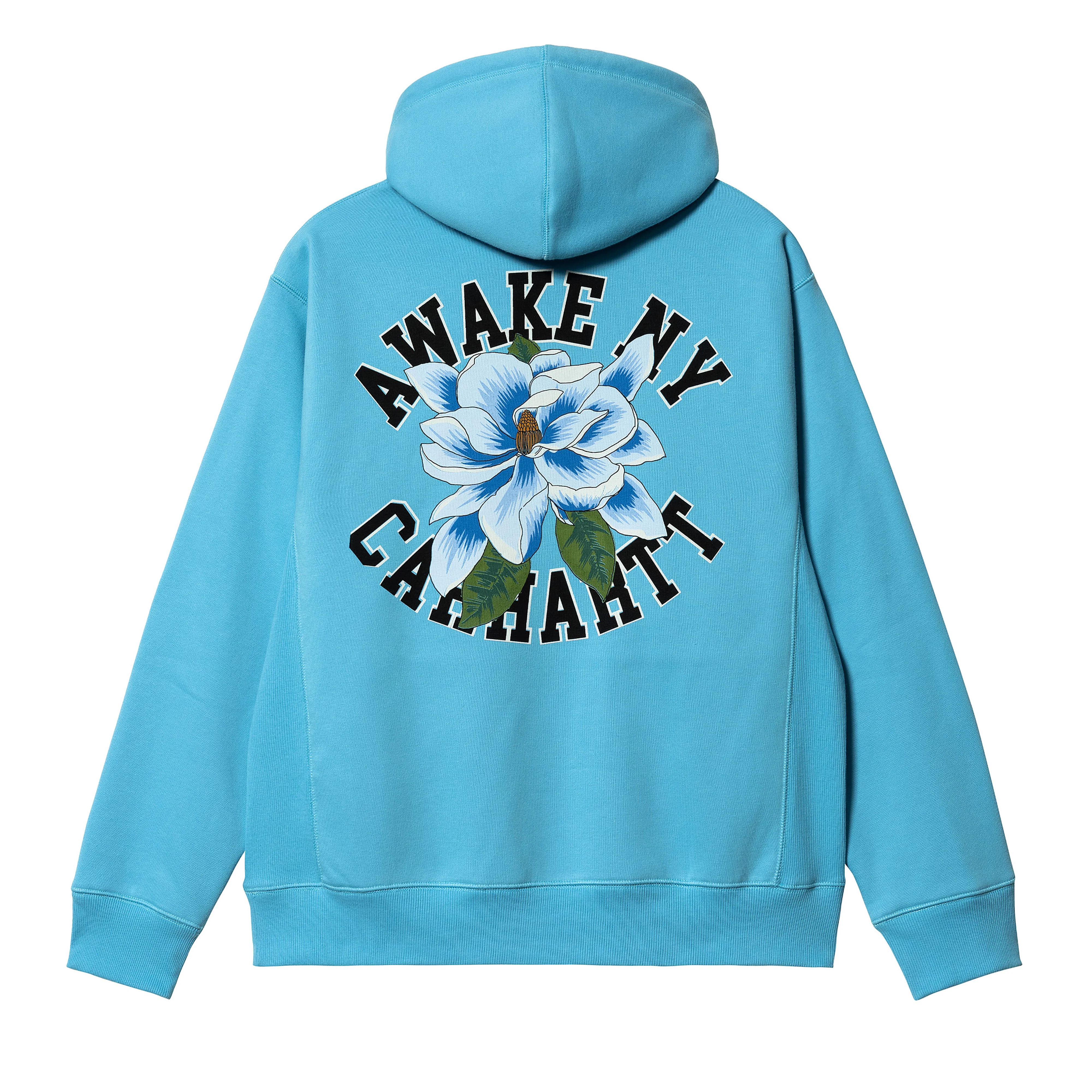 Awake NY - Carhartt WIP Printed Hoodie - (Blue) - Image 2