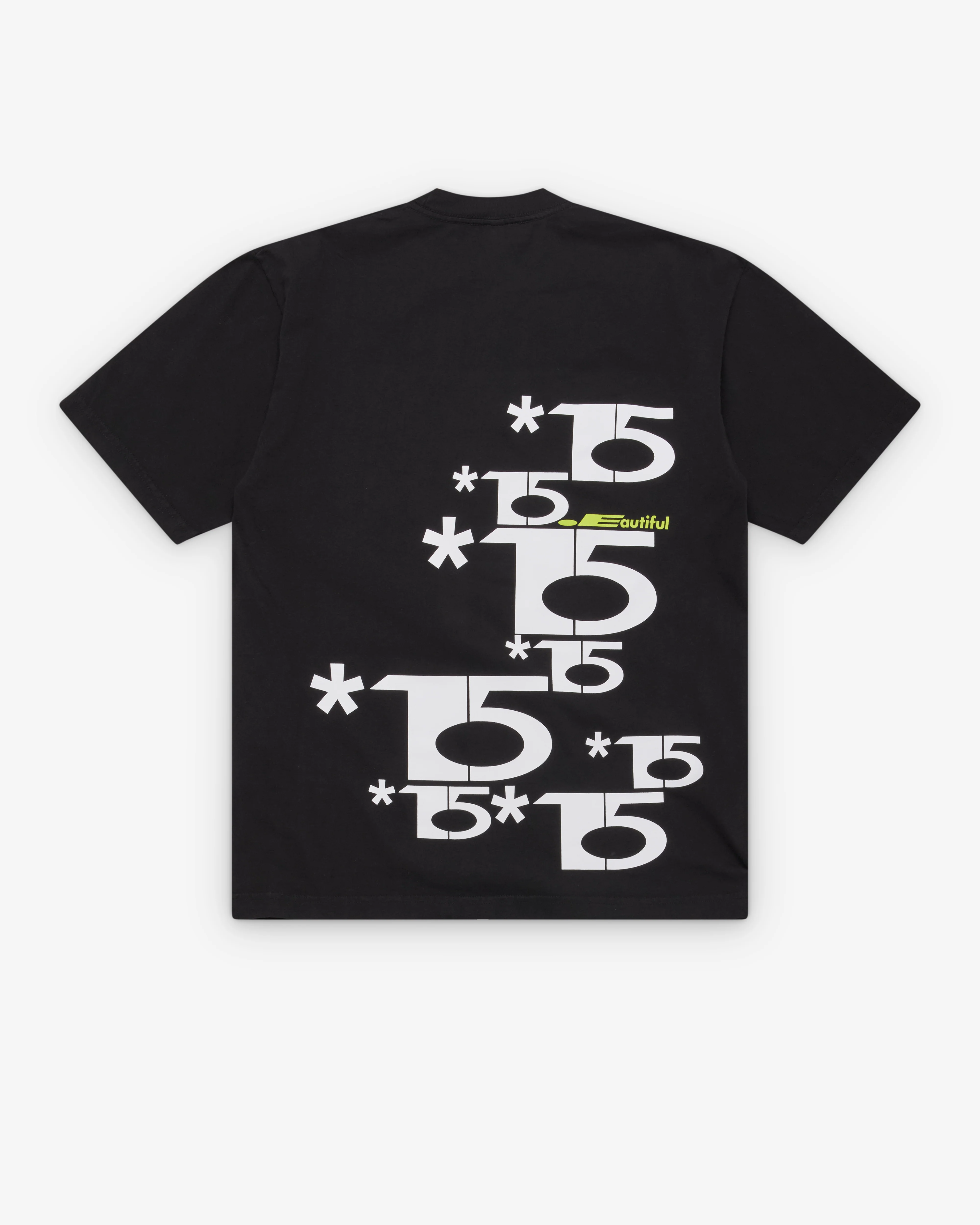 B.Eautiful - Men's Logo*15 T-Shirt - (Black) - Image 2