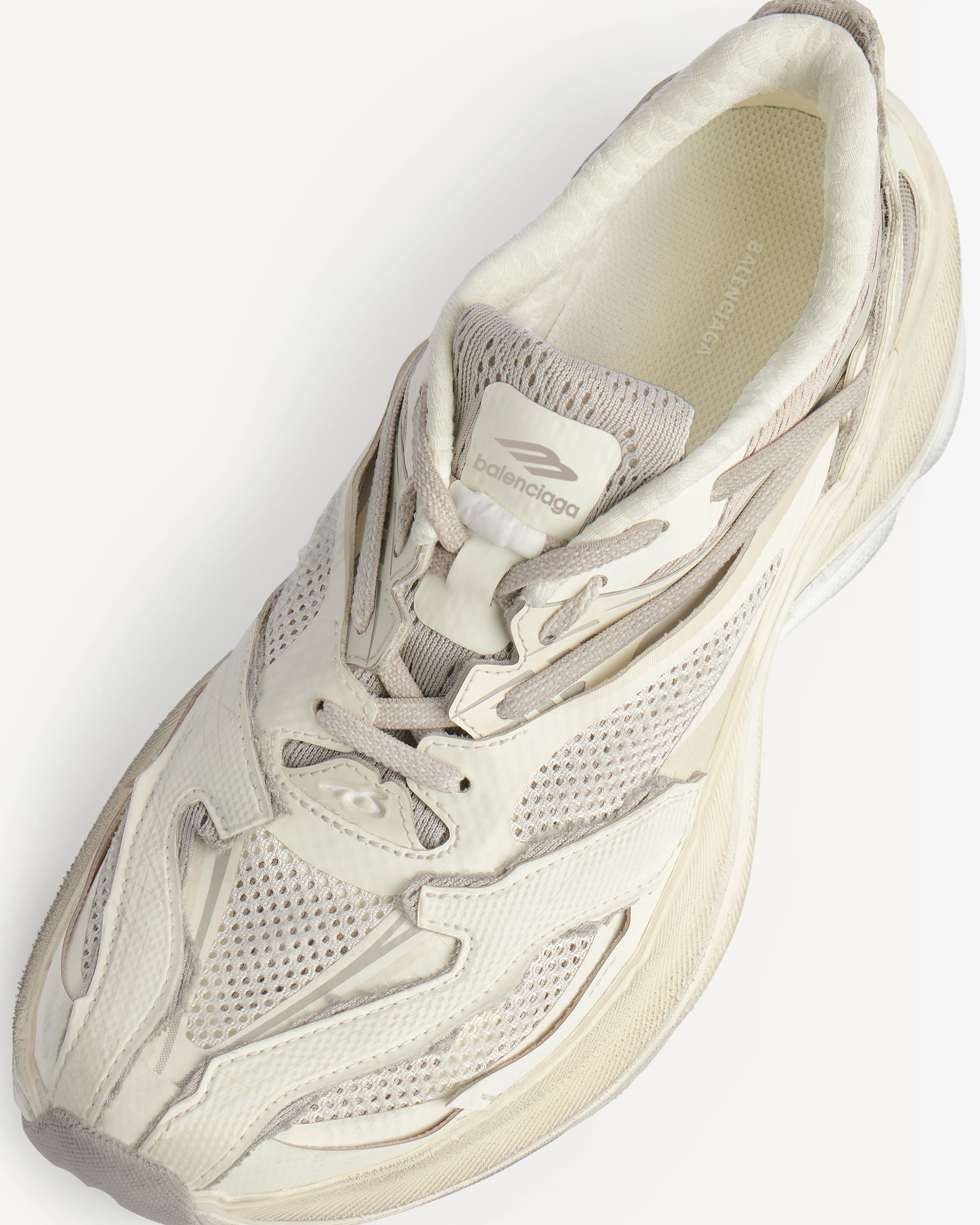 Balenciaga - Men's Jet Trainers - (Eggshell) - Image 3