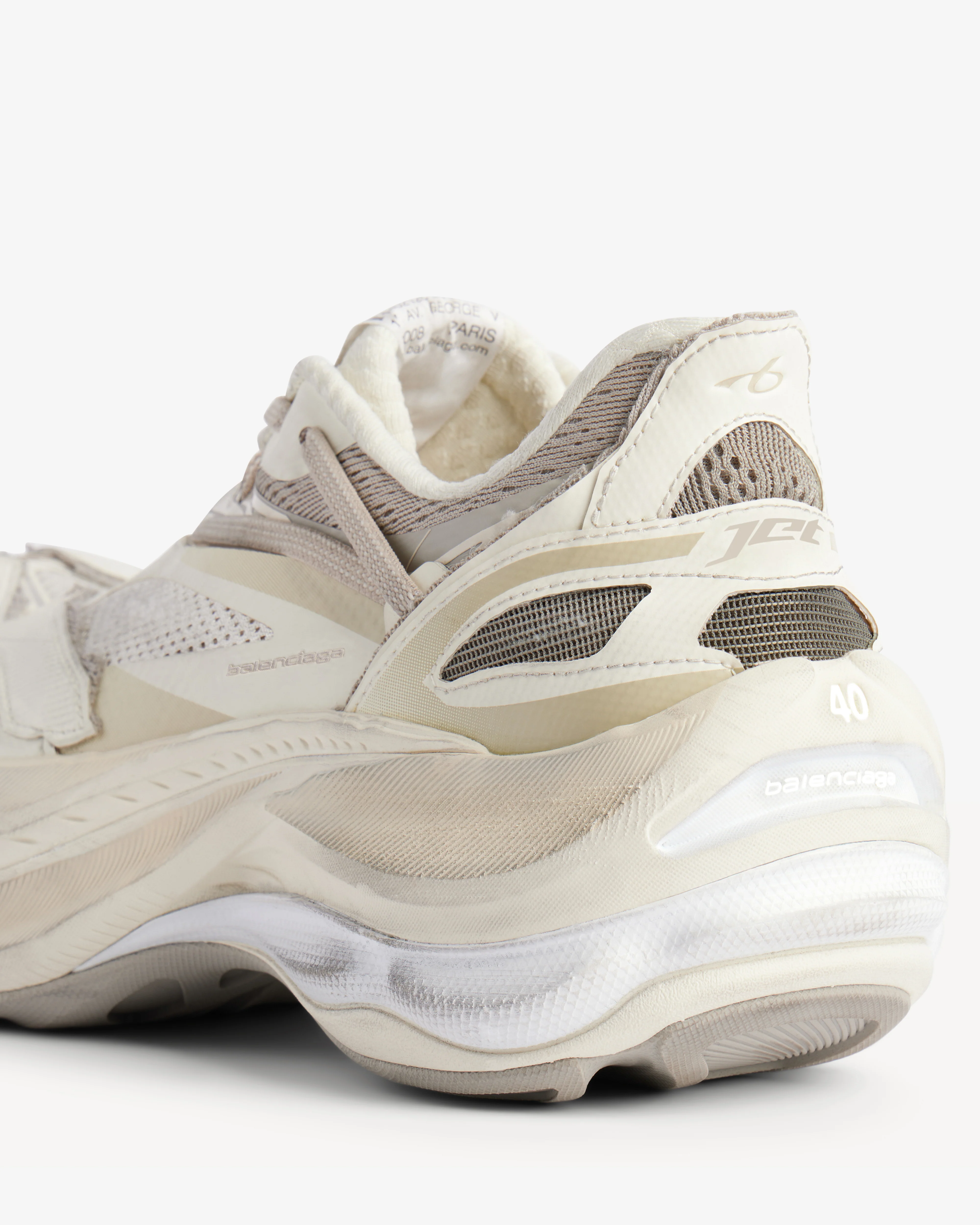 Balenciaga - Men's Jet Trainers - (Eggshell) - Image 4