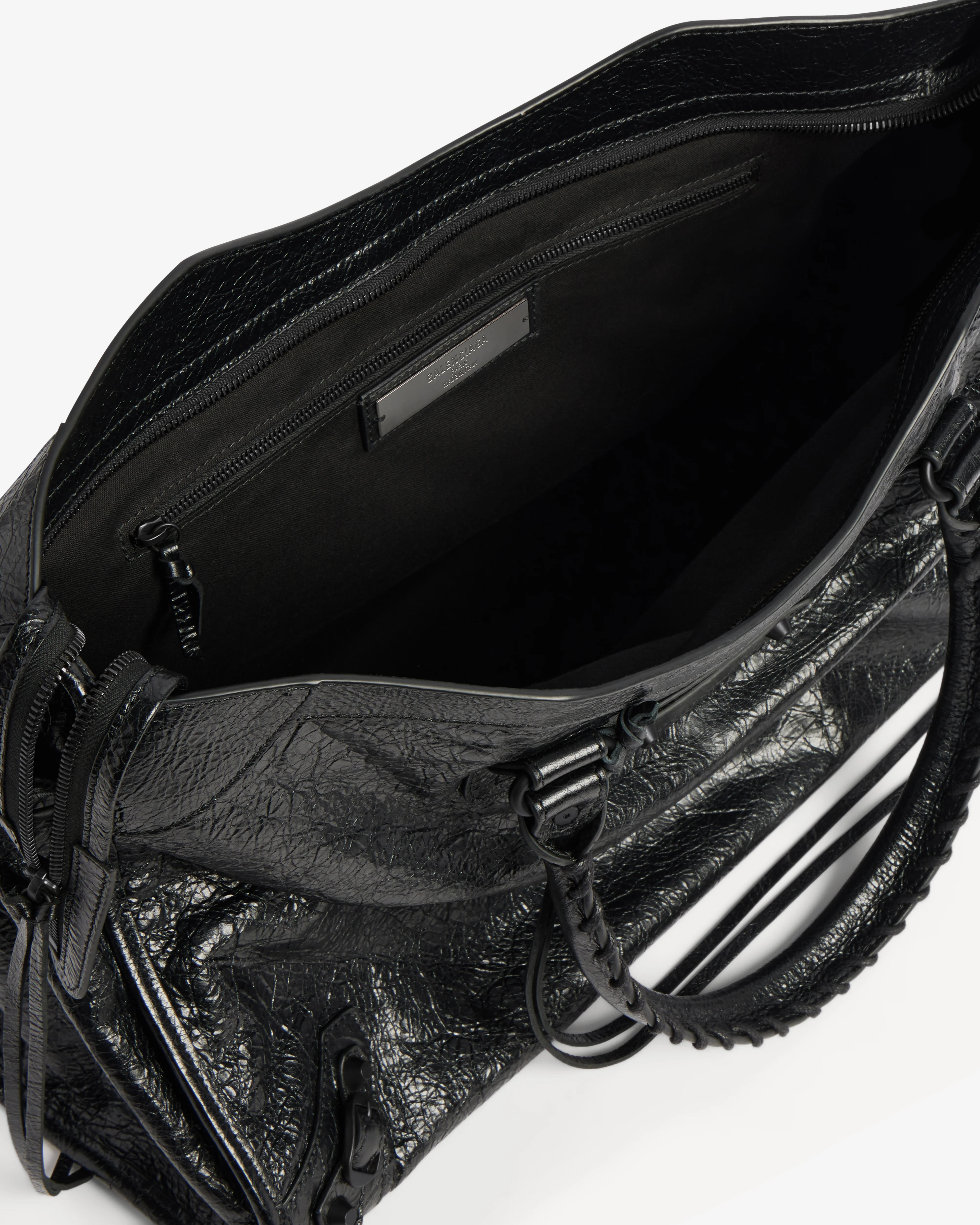 Balenciaga - Men's Le City Bag Large - (Black) - Image 7