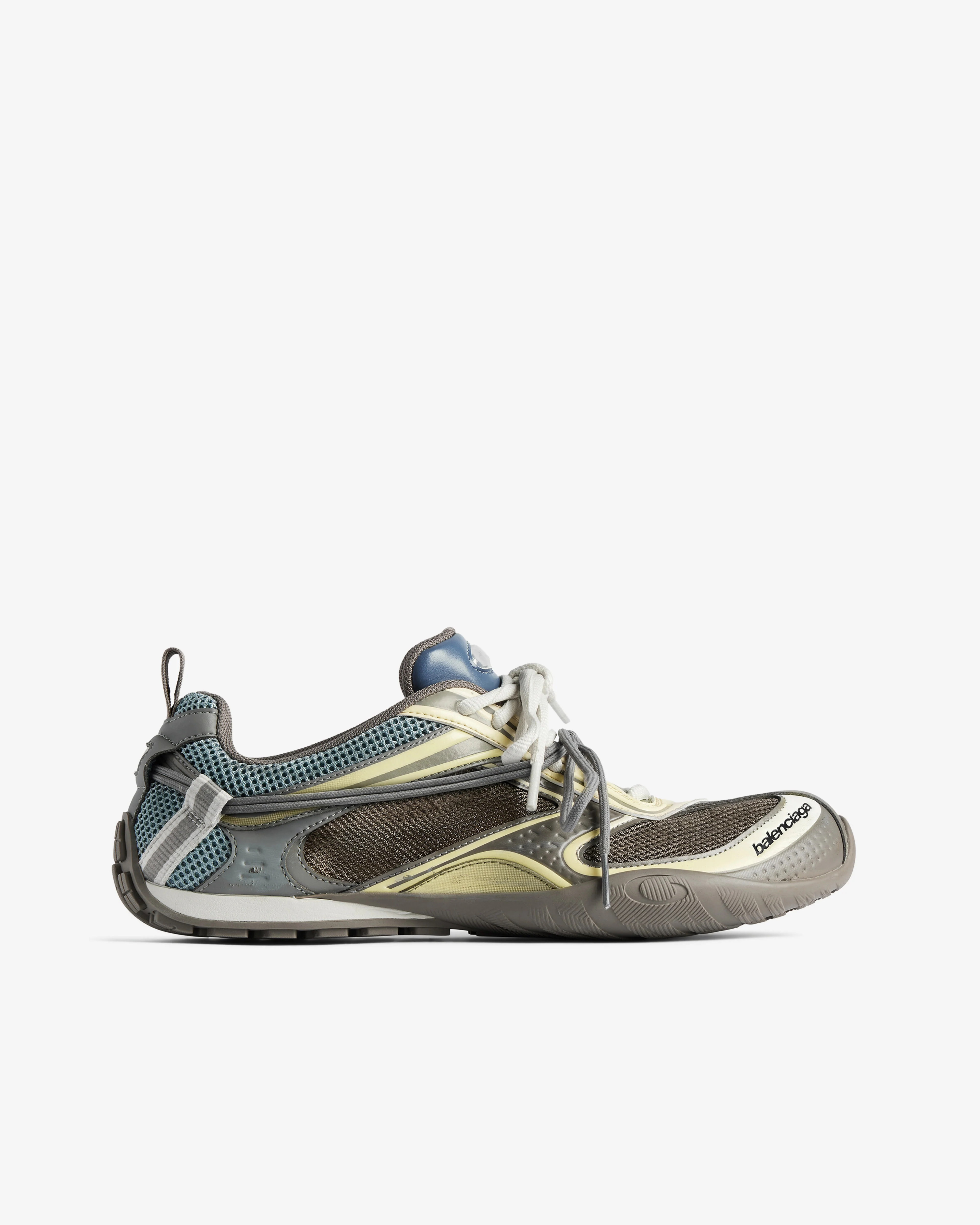 Balenciaga - Men's Radar Gradient Line Trainers - (Brown Blue)