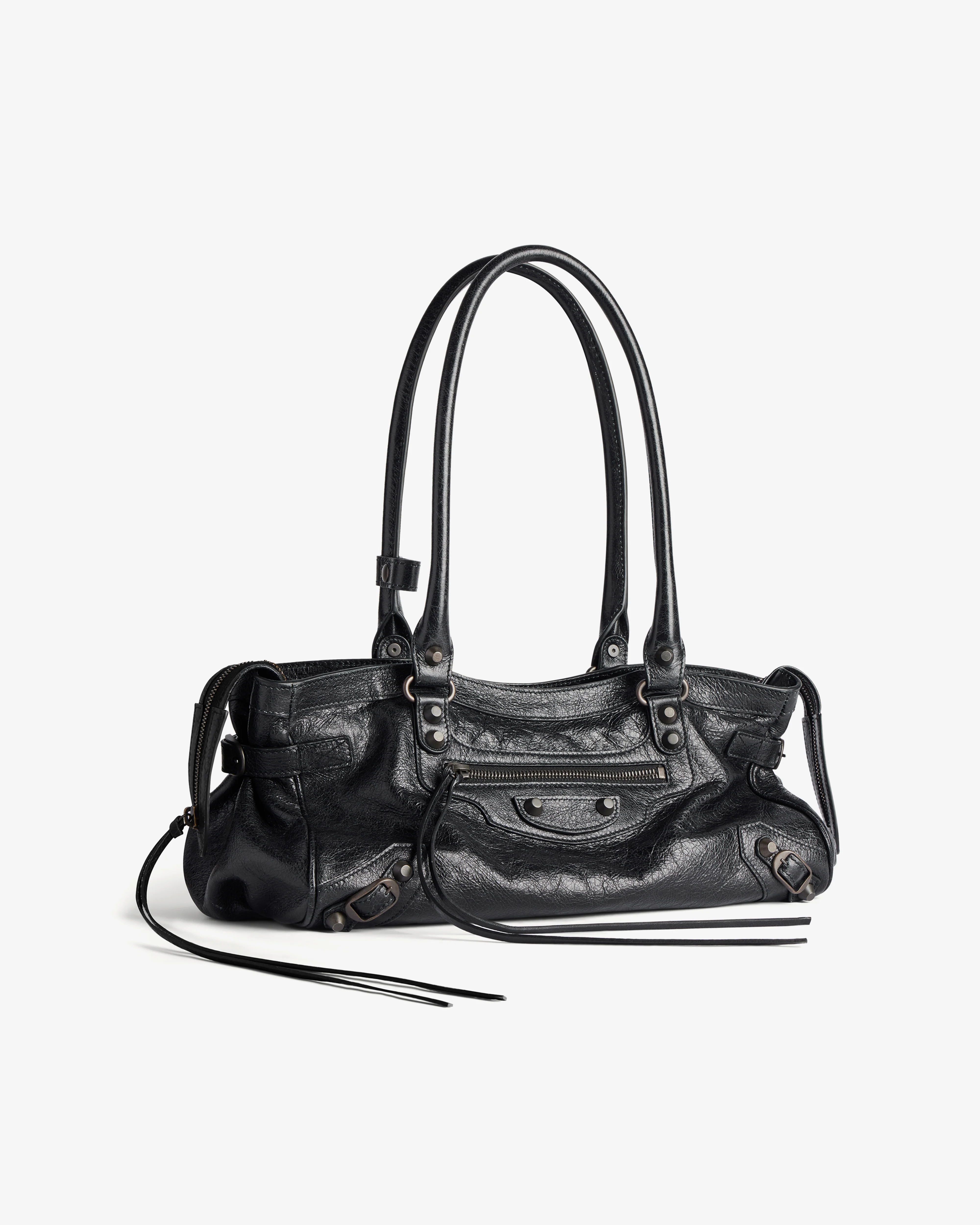 Balenciaga - Women's Le City Bag East West - (Black) - Image 3