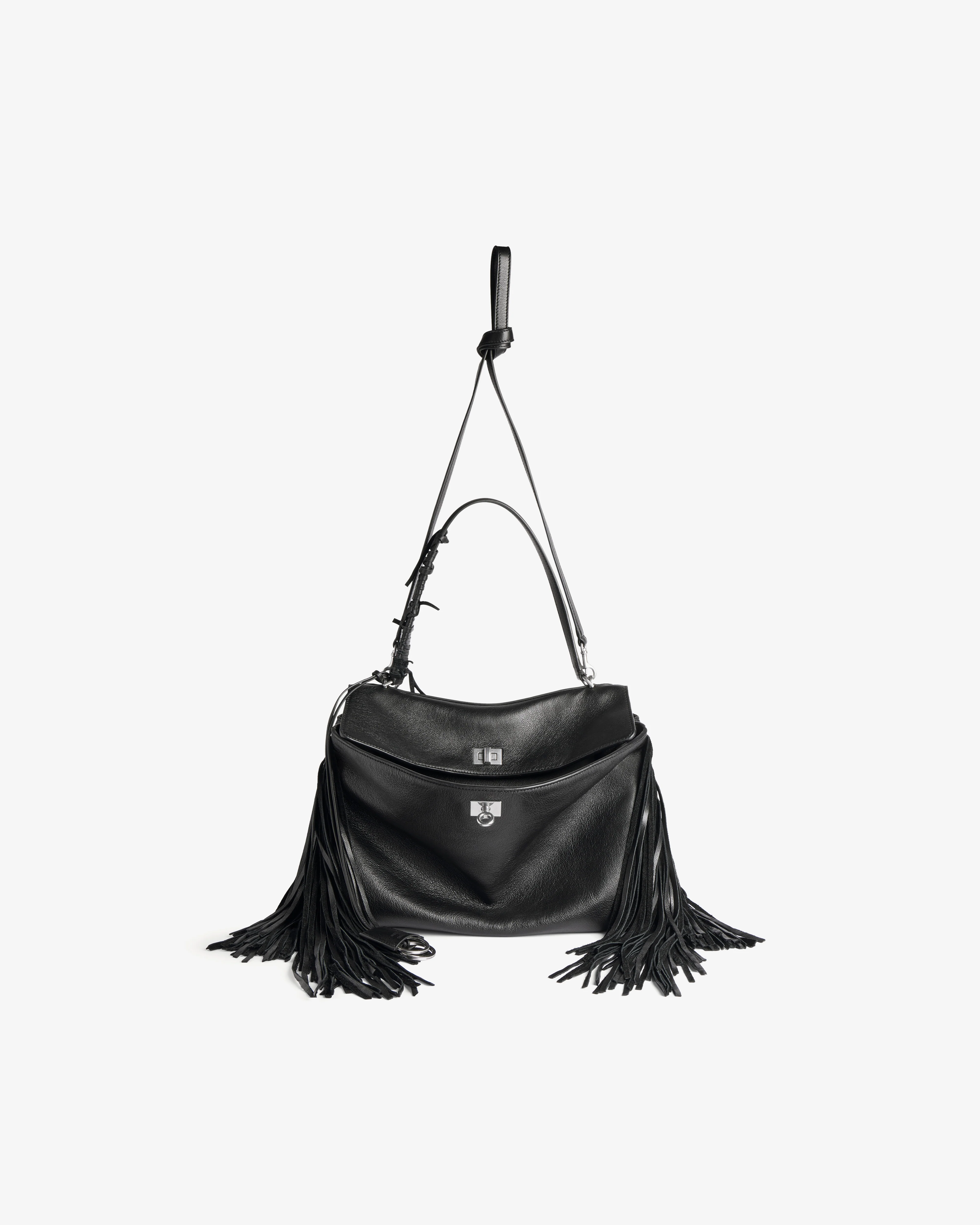 Balenciaga - Women's Medium Rodeo Handbag - (Black) - Image 5