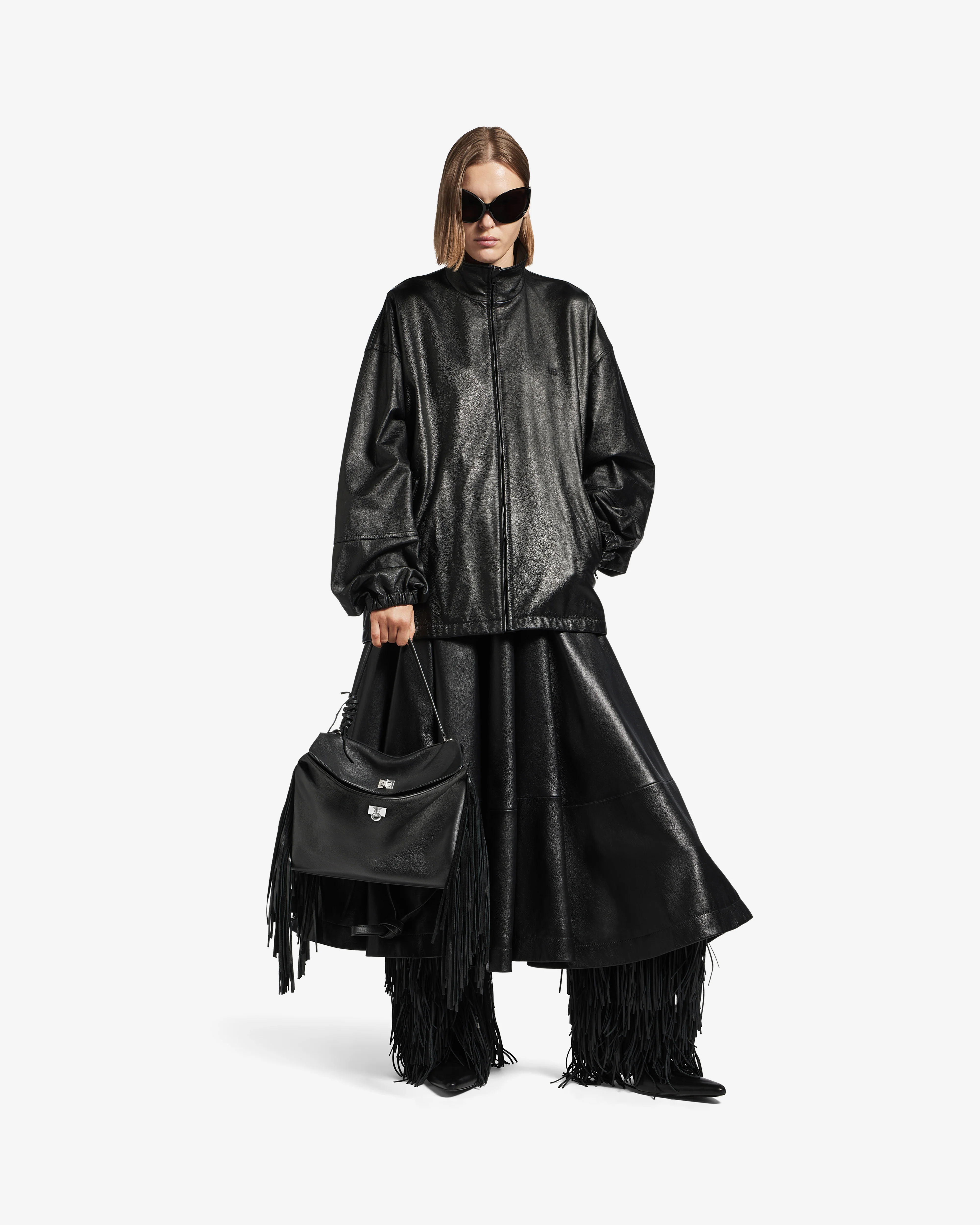 Balenciaga - Women's Medium Rodeo Handbag - (Black) - Image 7