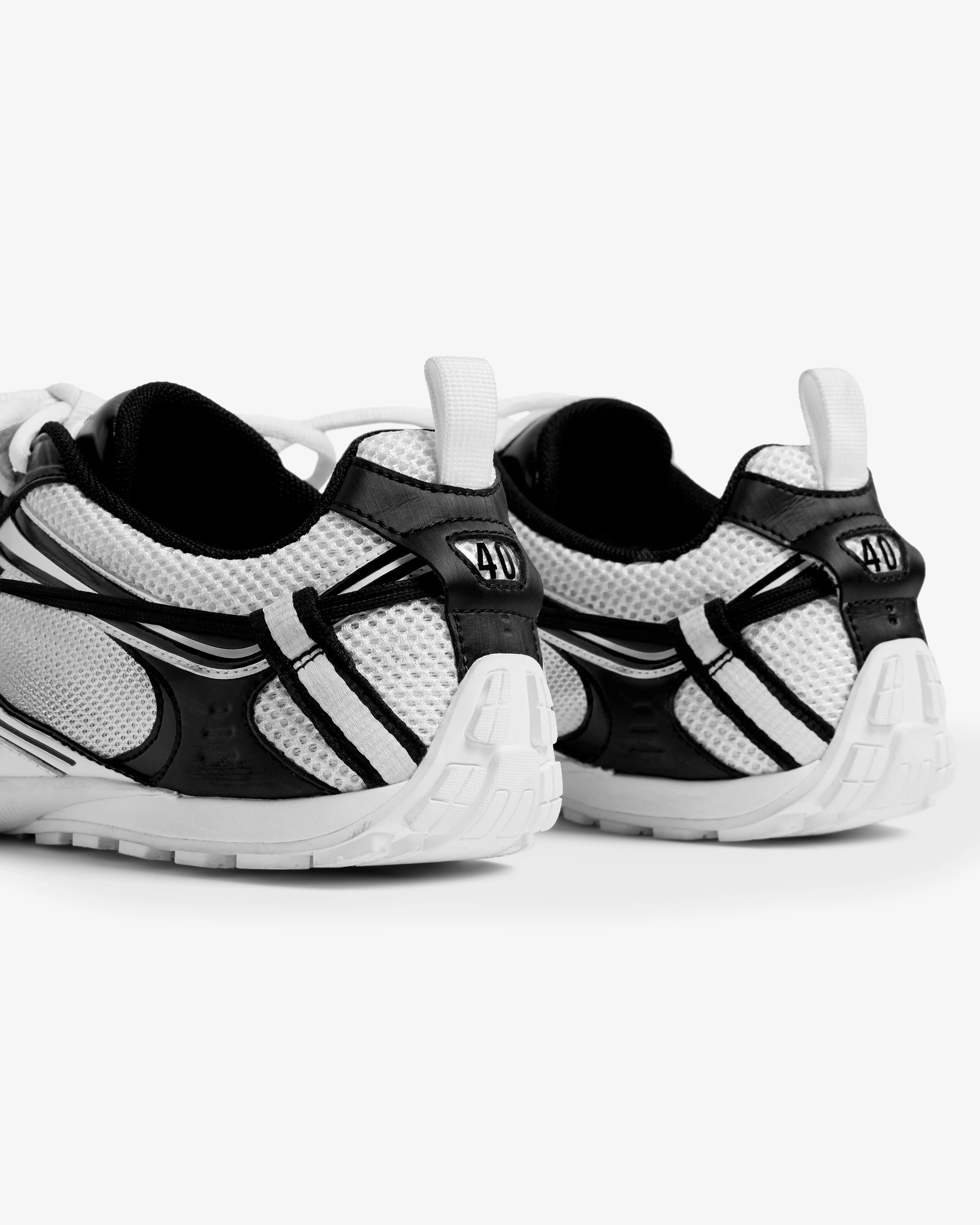 Balenciaga - Women's Radar Trainers - (Black/White) - Image 6