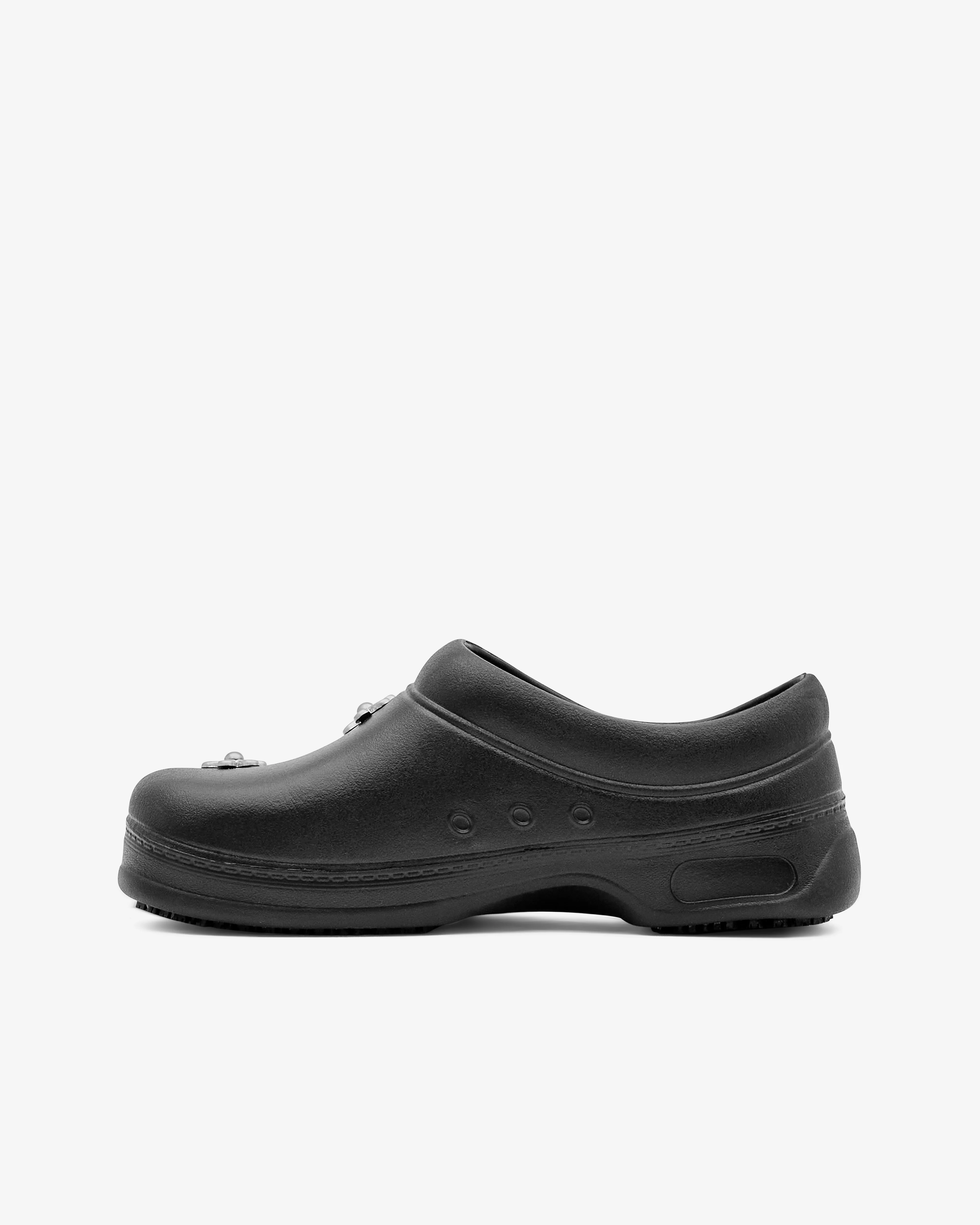 Bao - Deathmask Double Flower Clog - (Black) - Image 2