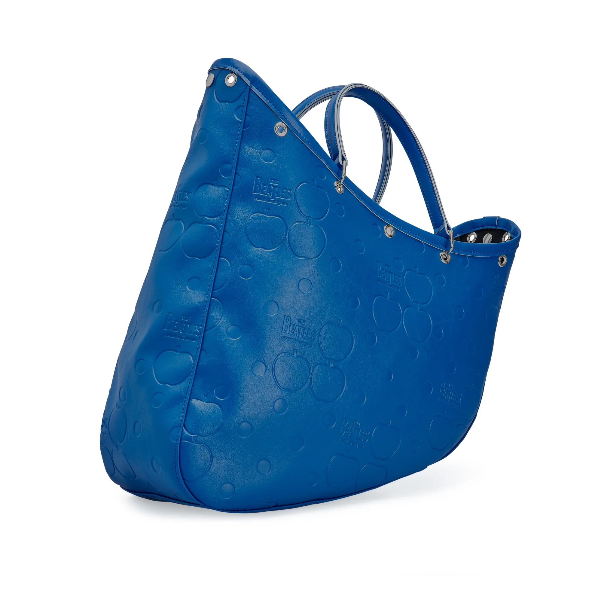 CDG Beatles - Large Embossed Boat Bag - (Blue) - Image 2