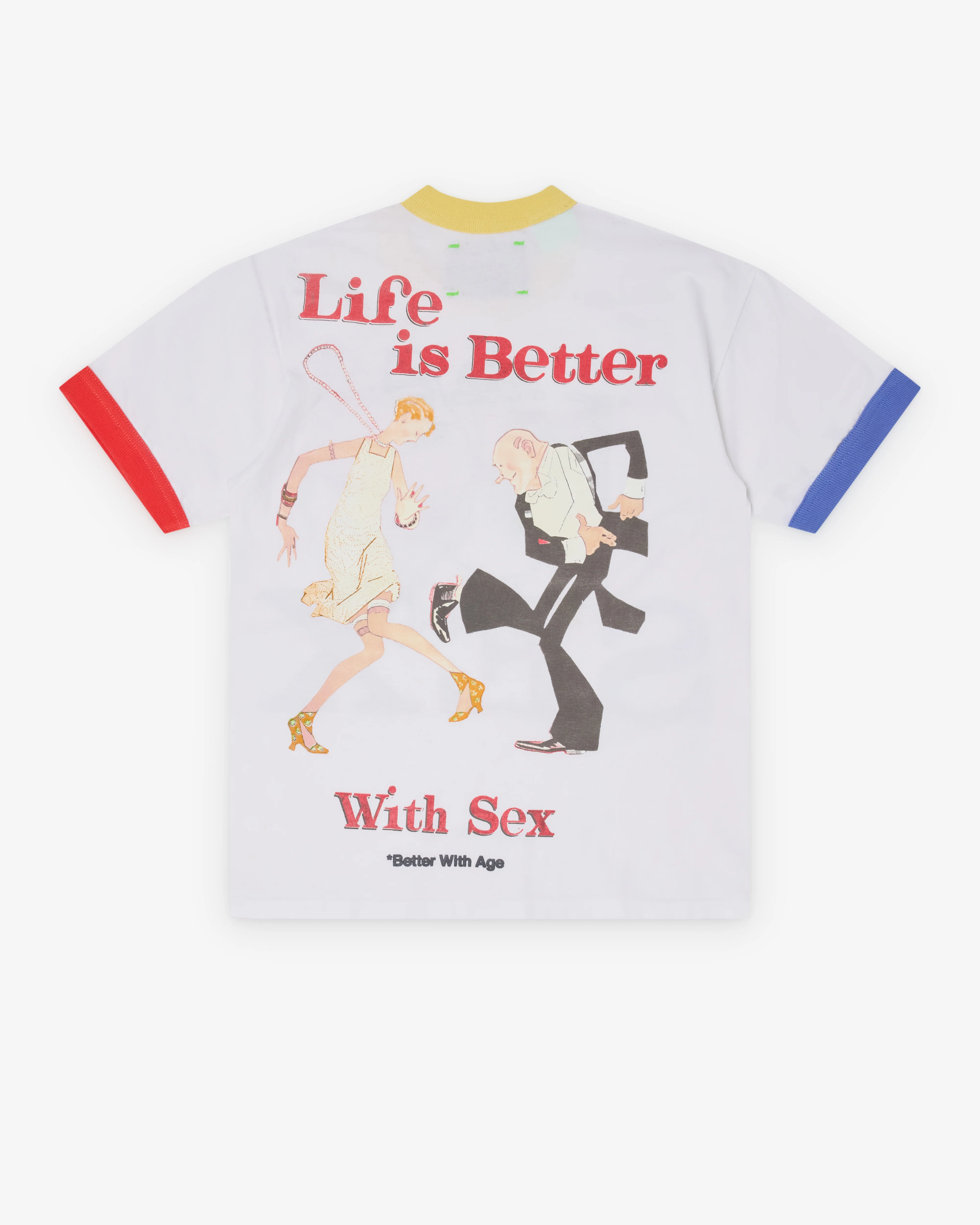 Better With Age - Men's Knoxville Ringer T-Shirt - (Multi) - Image 2