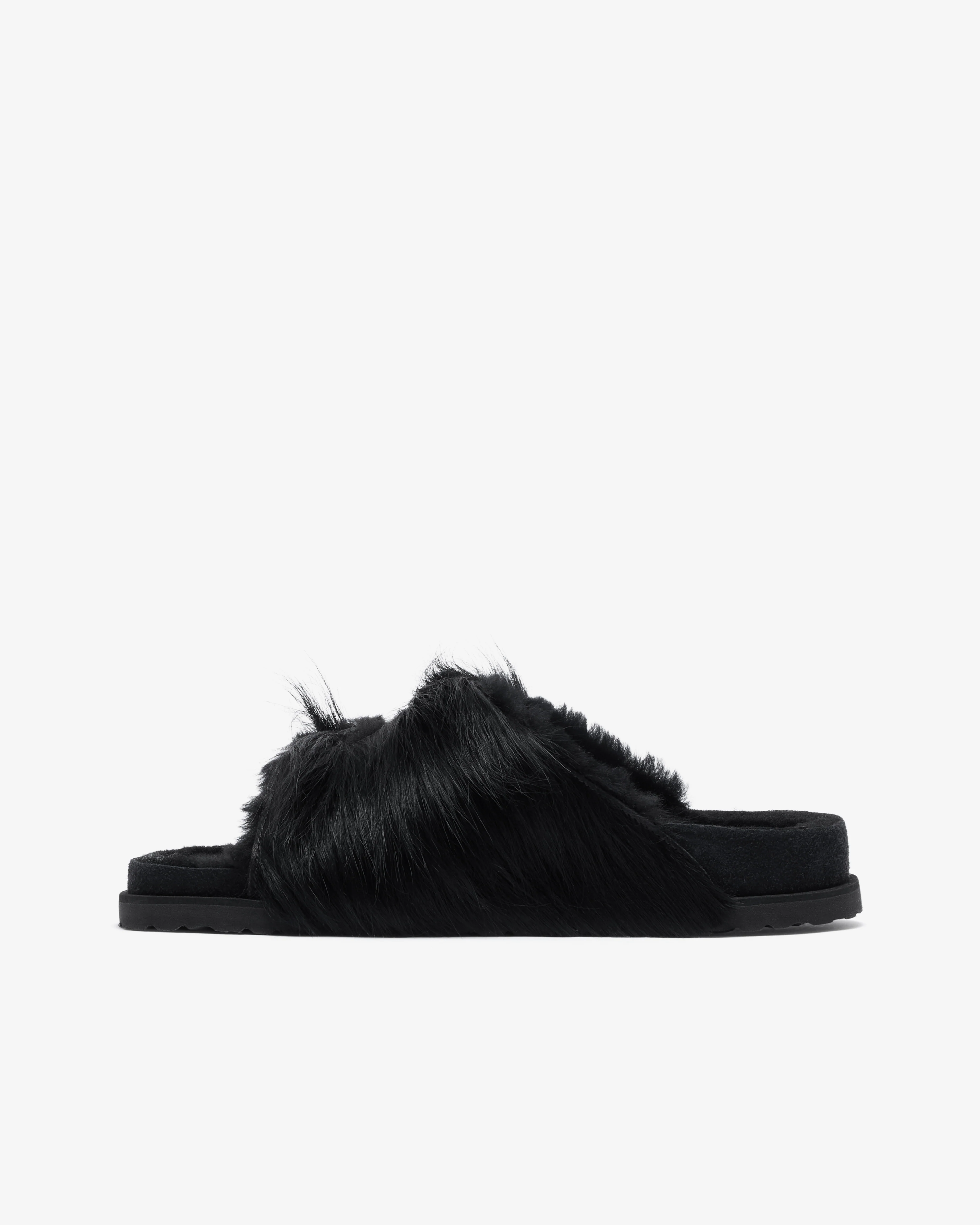 Birkenstock 1774 - Men's Zurich Pony Shearling - (Black) - Image 2