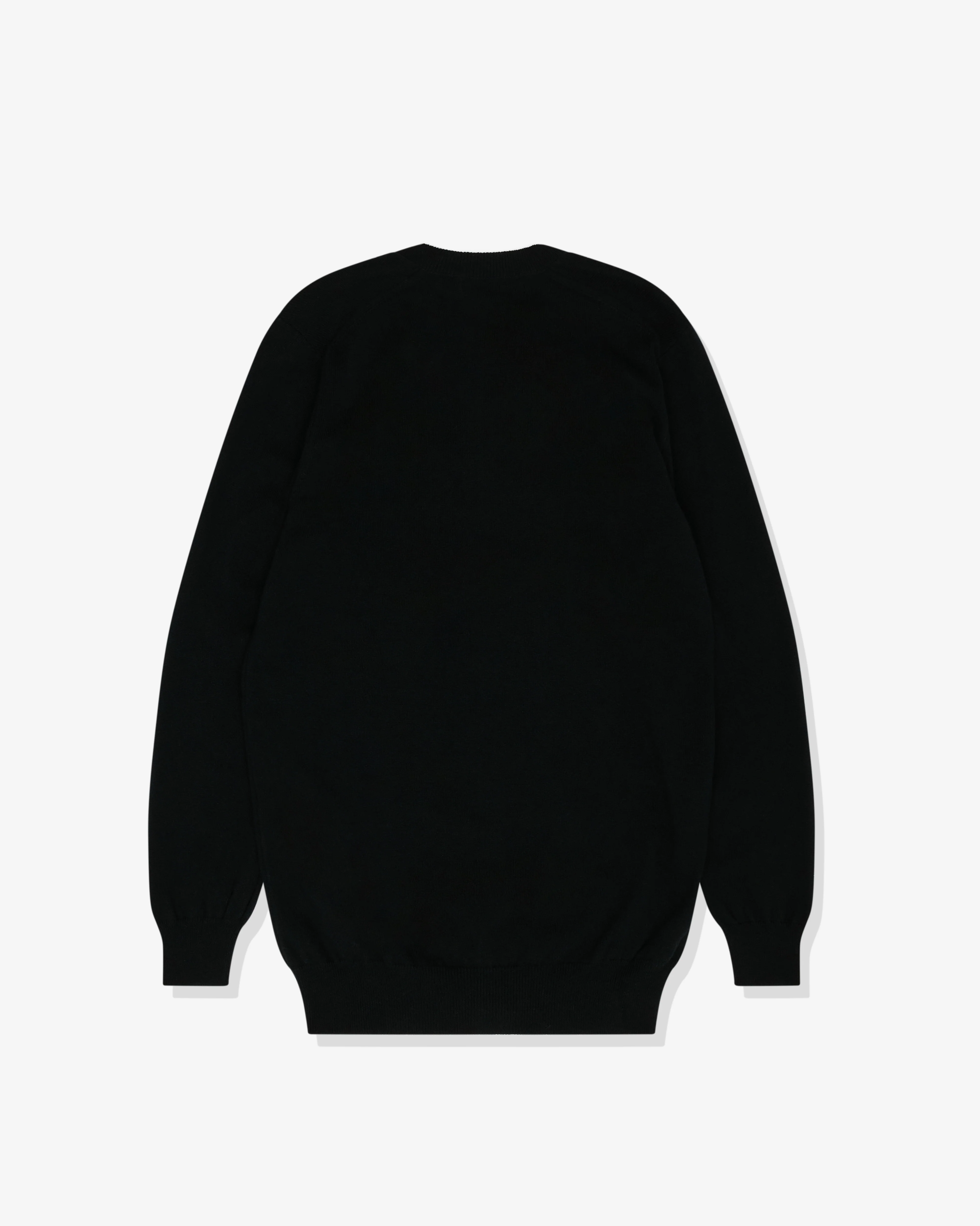 Black Comme des Garçons - Unisex Long Cardigan - (Black) - Image 2