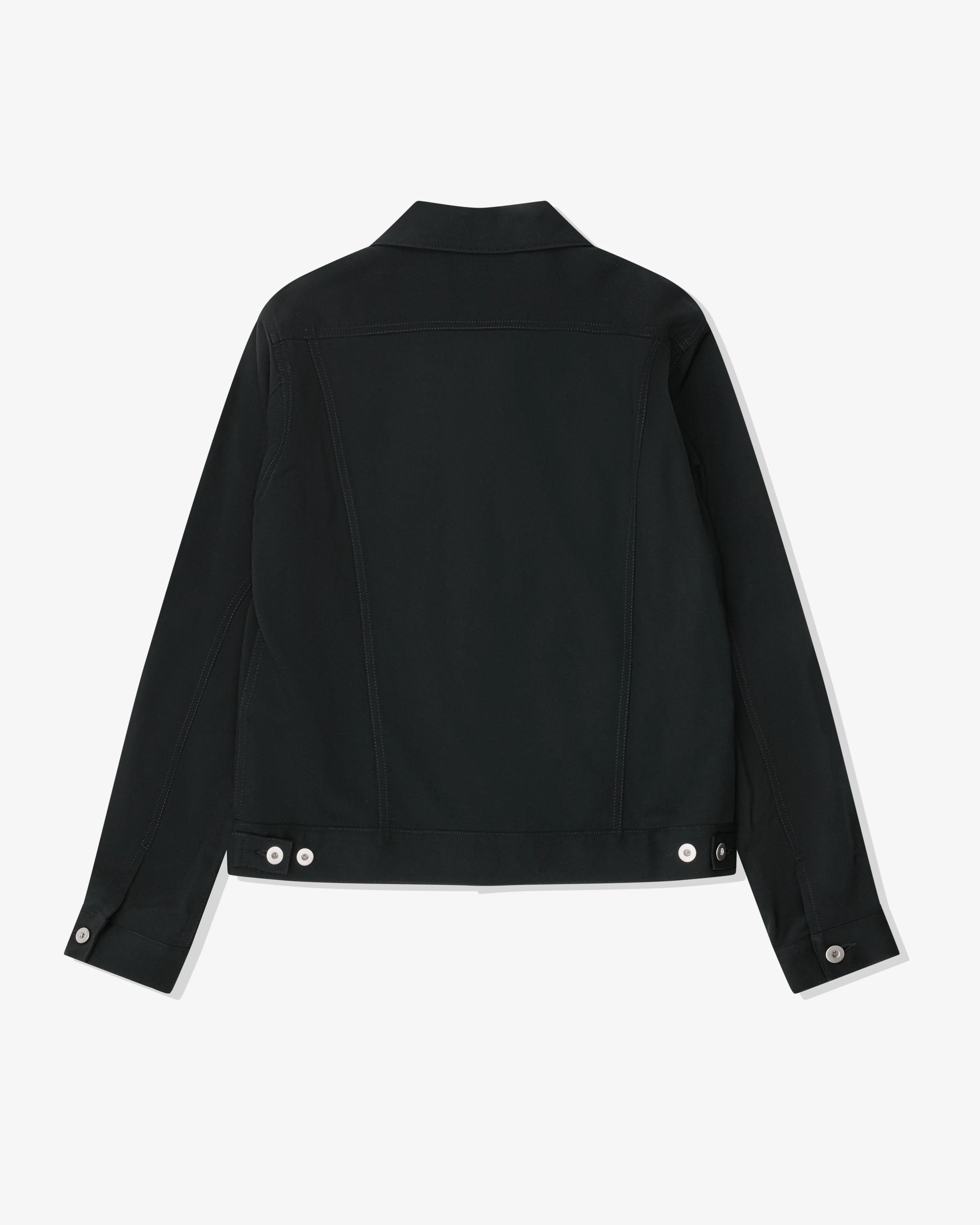Black Comme des Garçons - Trucker Jacket - (Black) - Image 2