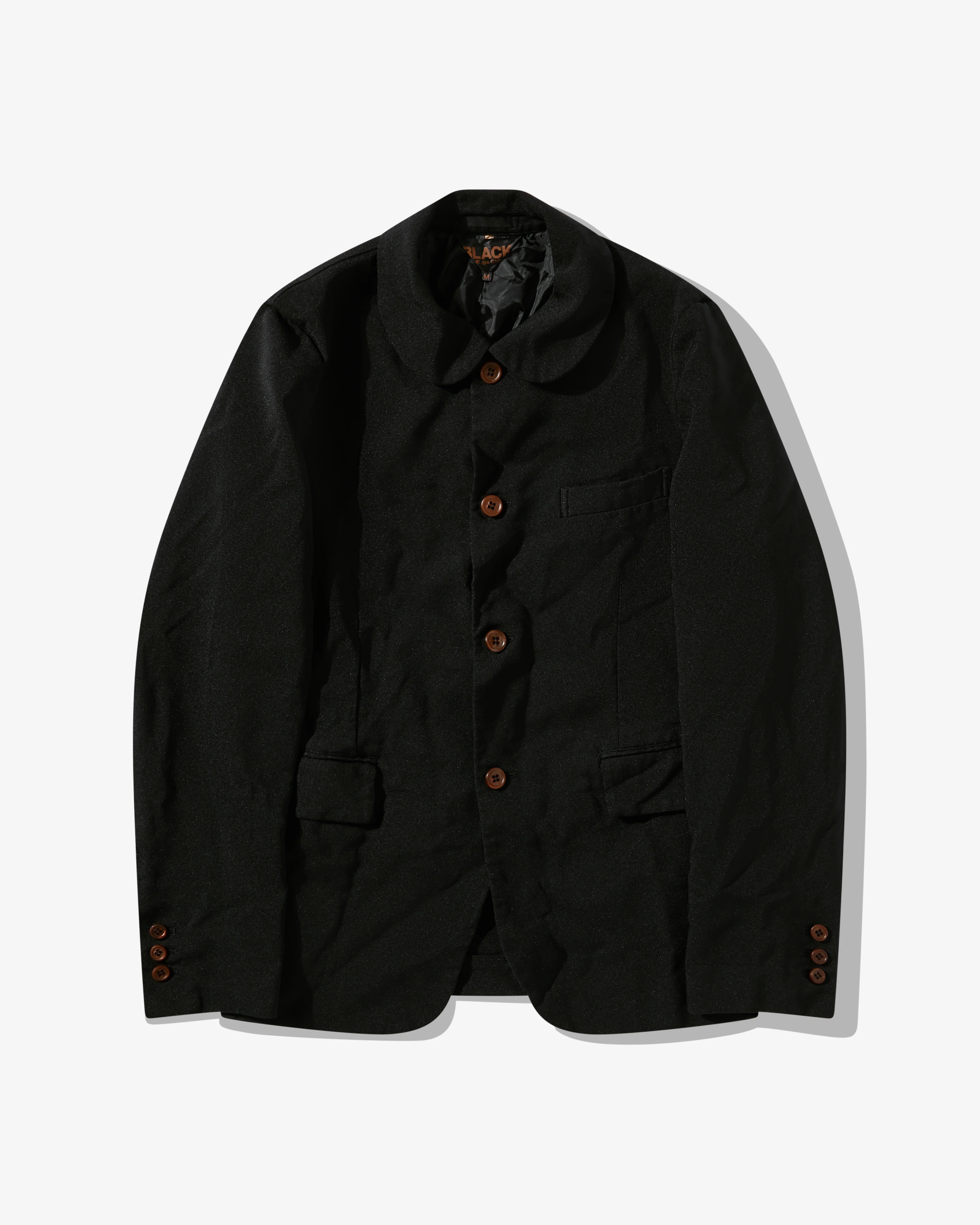 Black Comme Des Garçons - Split Side Seam Blazer - (Black)